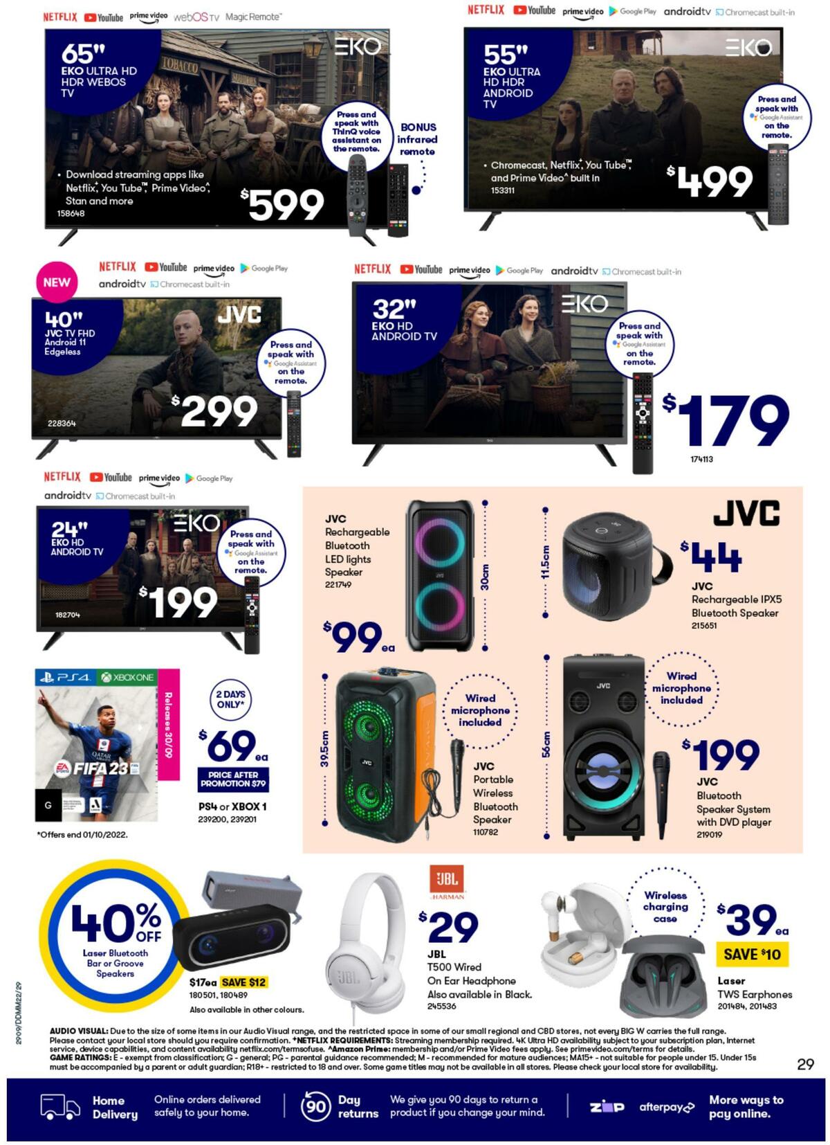 Big W Catalogues from 29 September