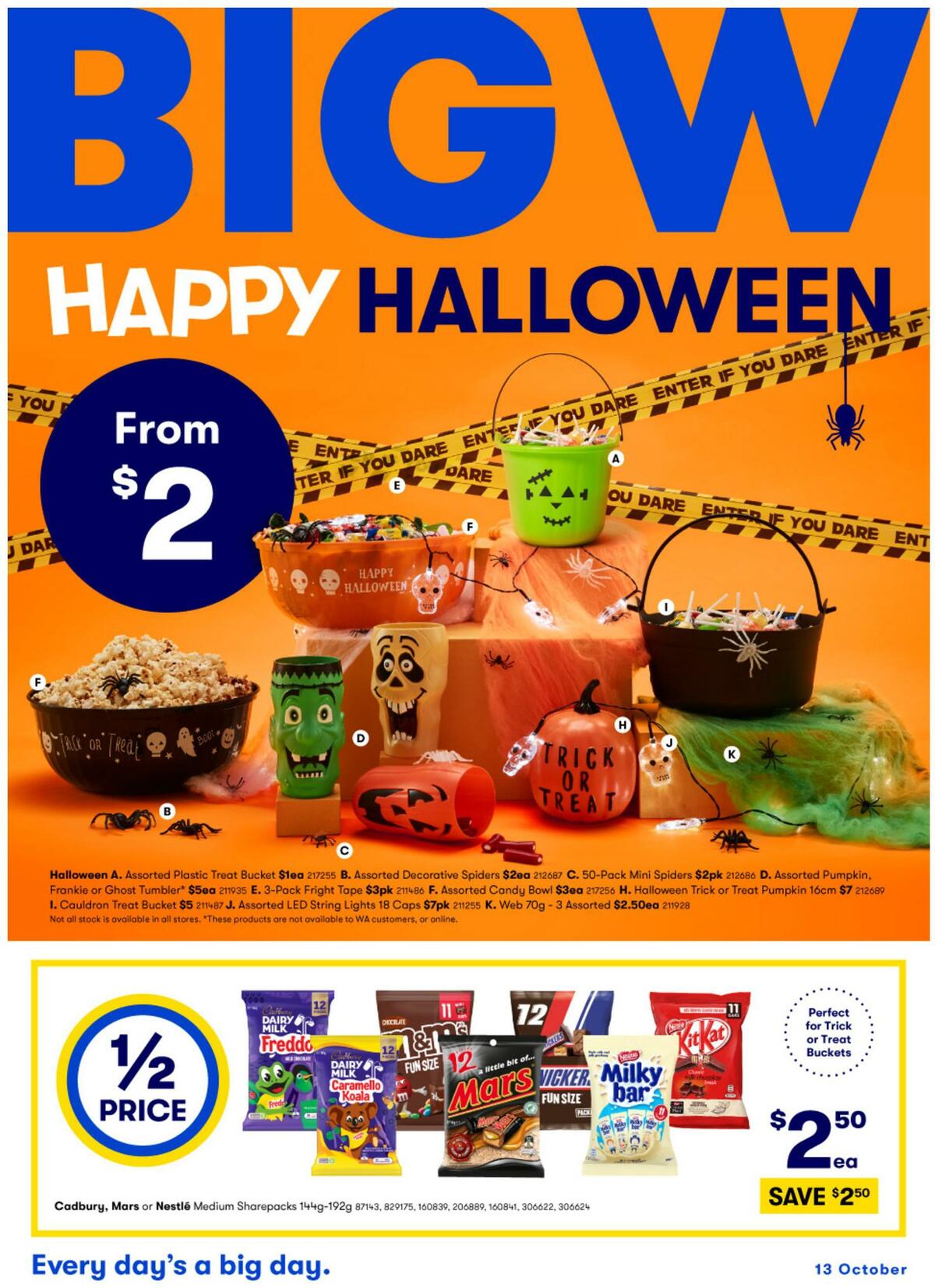 Big W Catalogues from 13 October