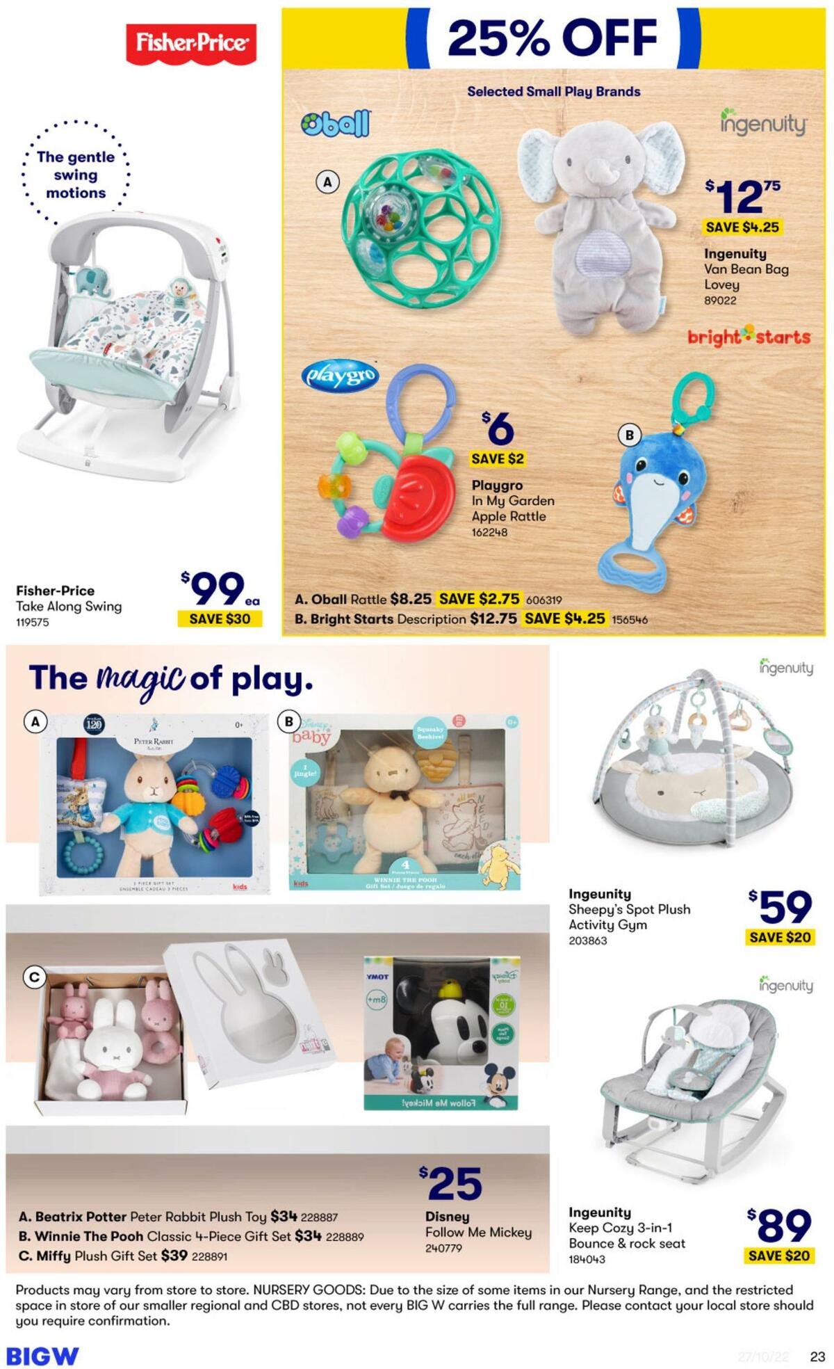 Big W Catalogues from 27 October