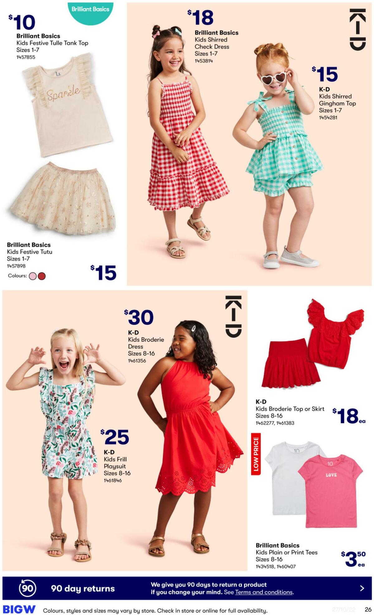 Big W Catalogues from 27 October