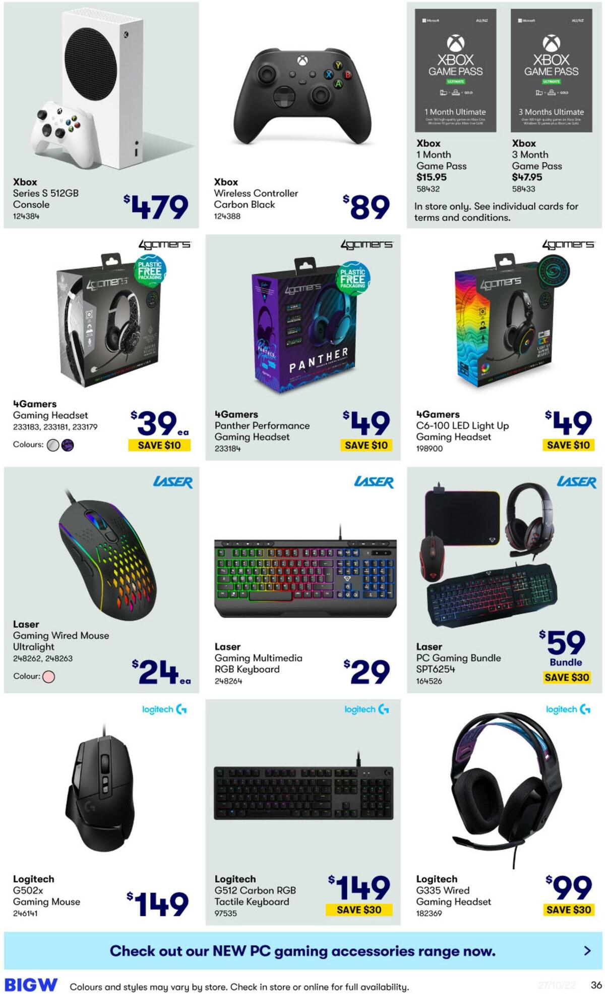 Big W Catalogues from 27 October