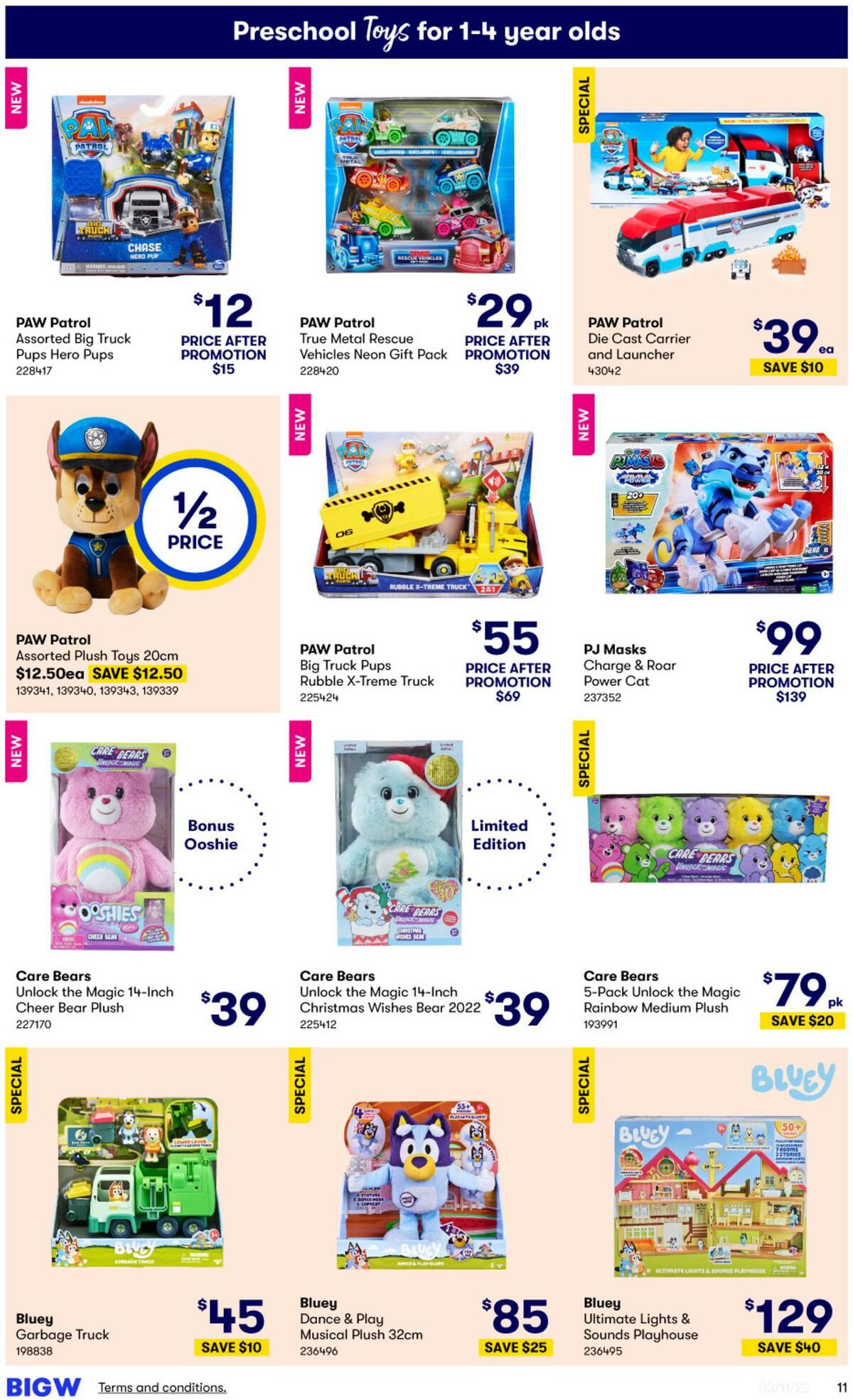 Big W Catalogues from 3 November