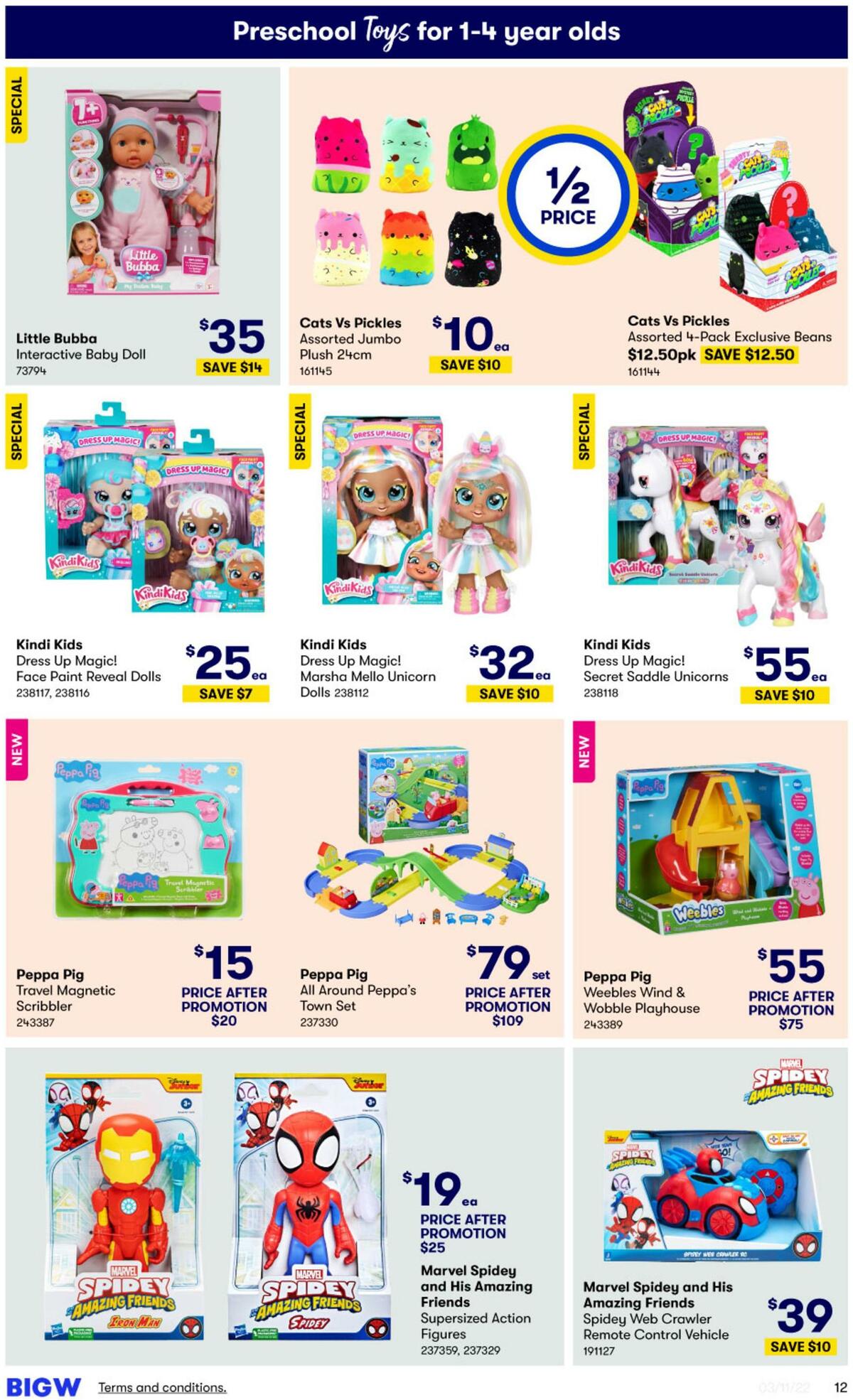 Big W Catalogues from 3 November