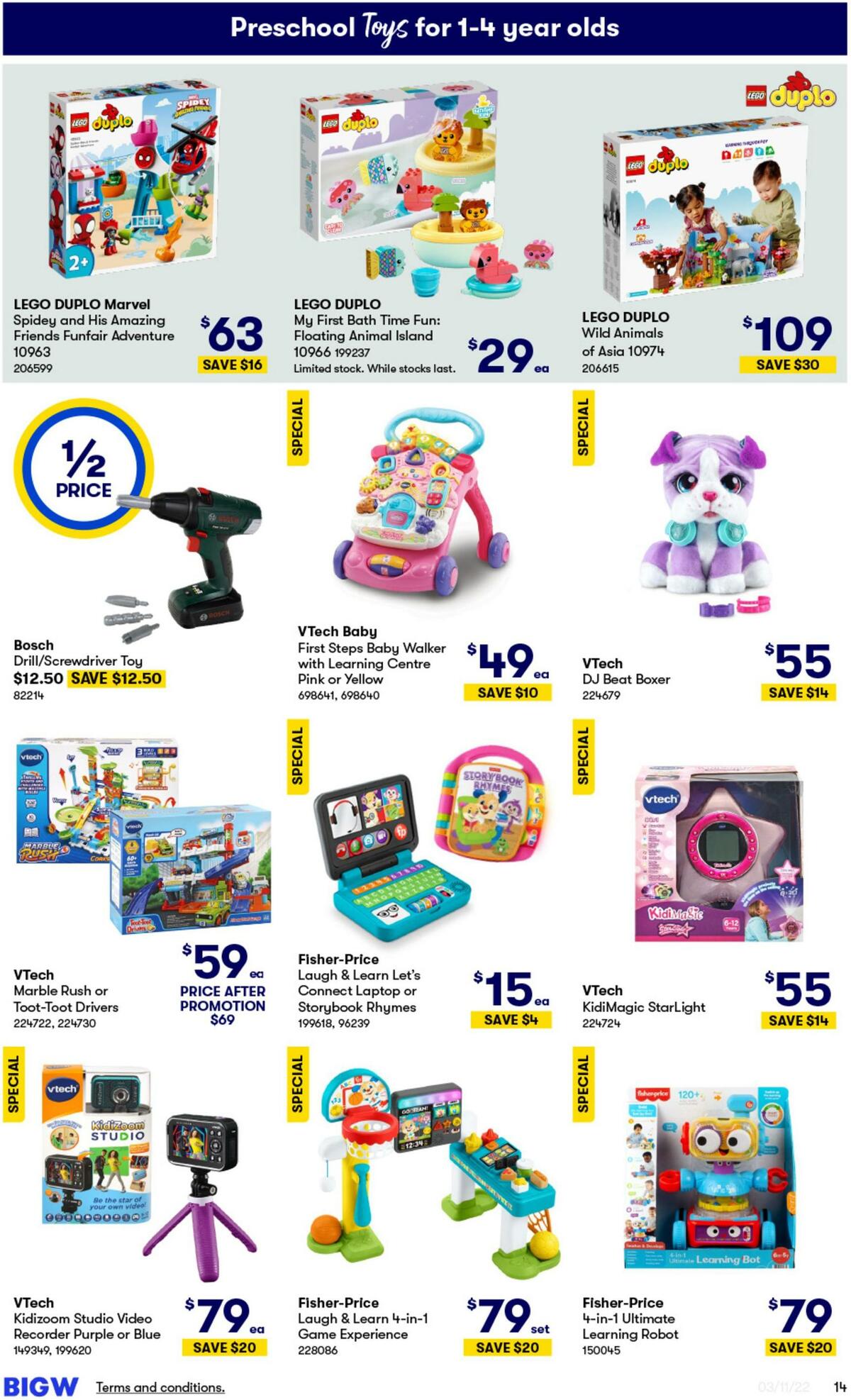 Big W Catalogues from 3 November