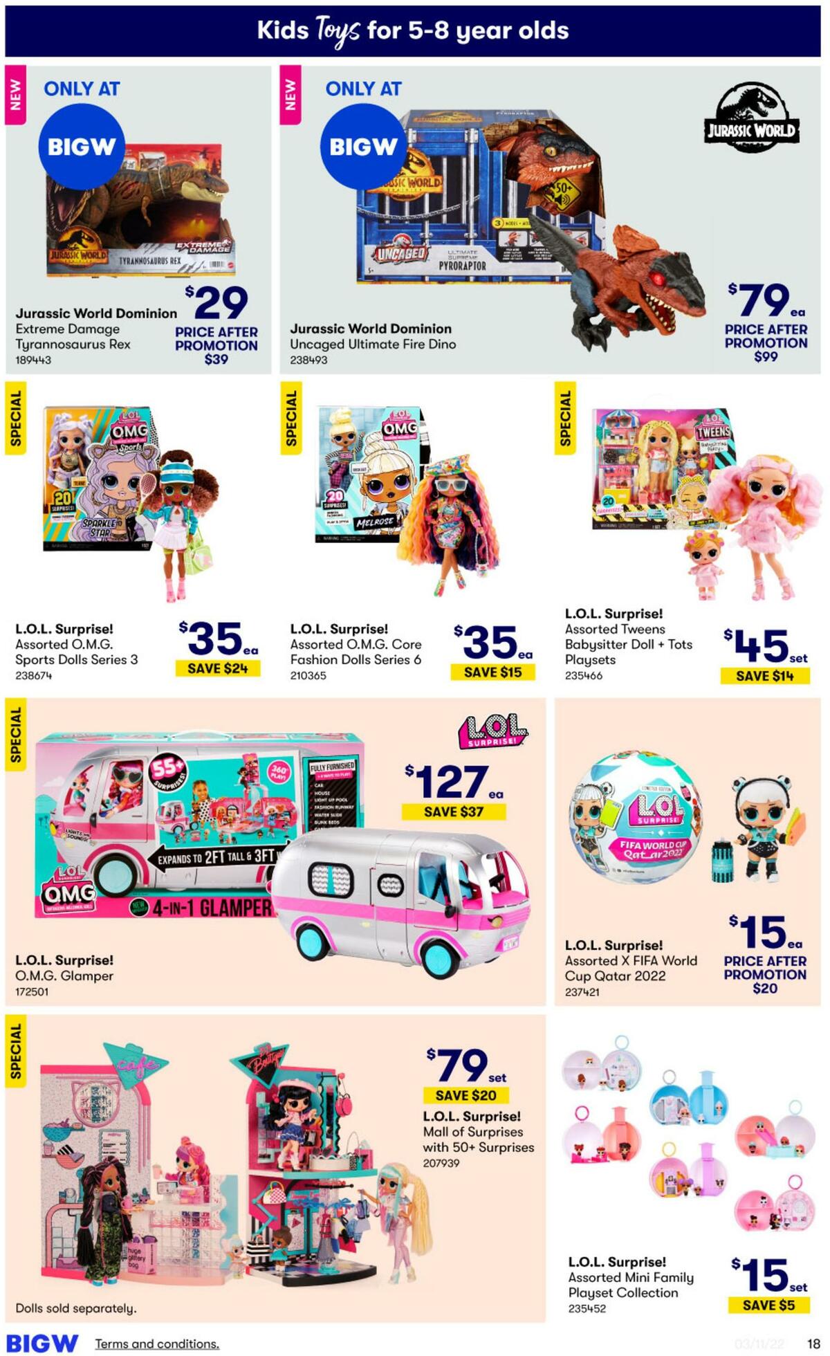Big W Catalogues from 3 November
