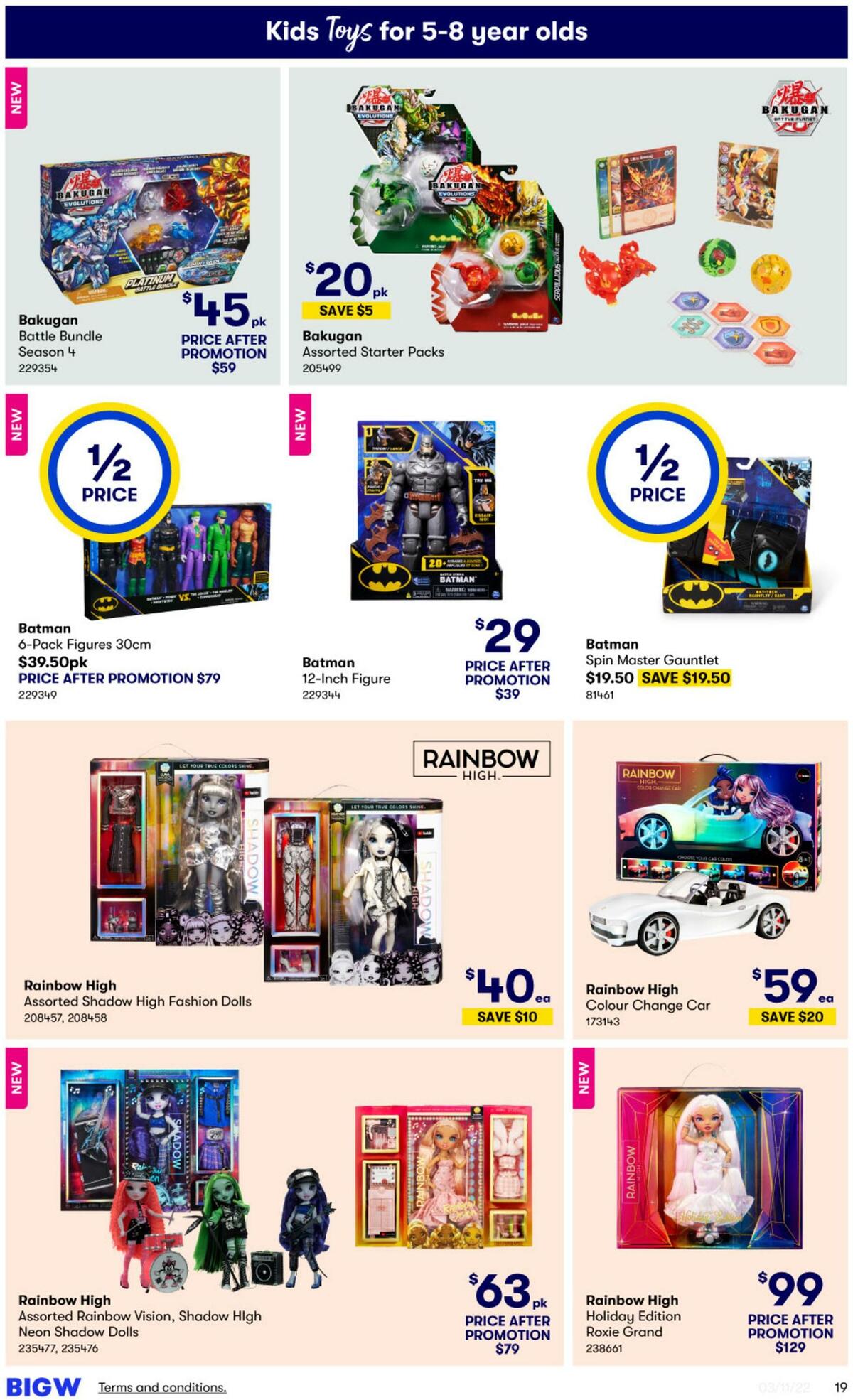 Big W Catalogues from 3 November