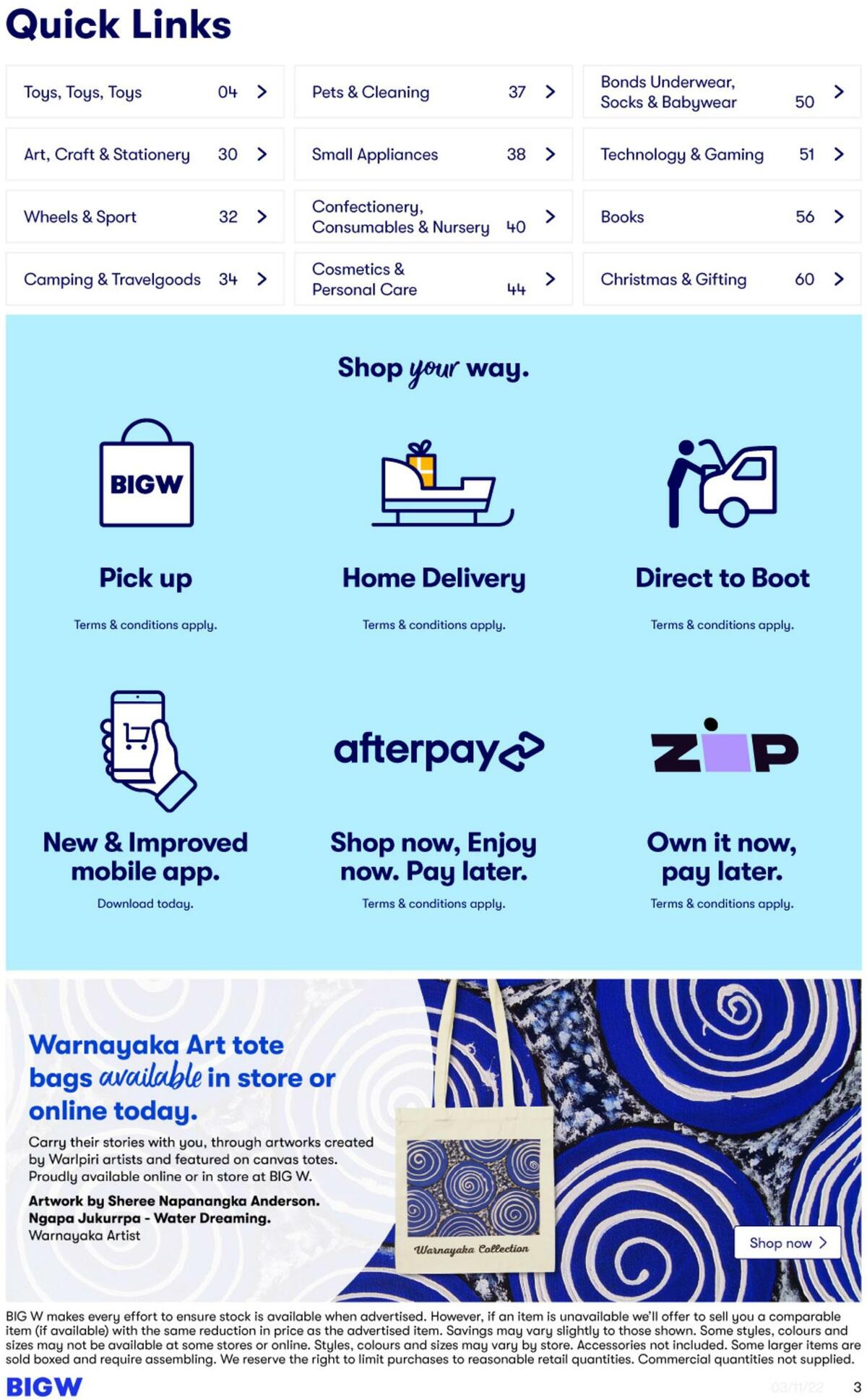 Big W Catalogues from 3 November