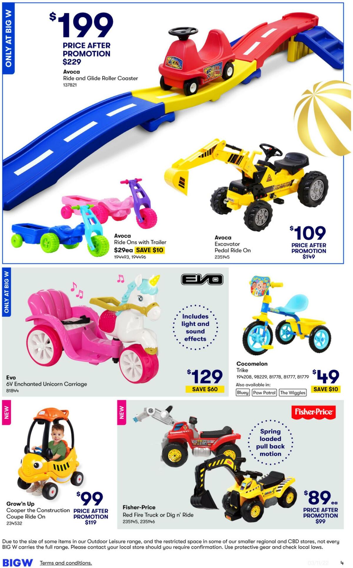Big W Catalogues from 3 November