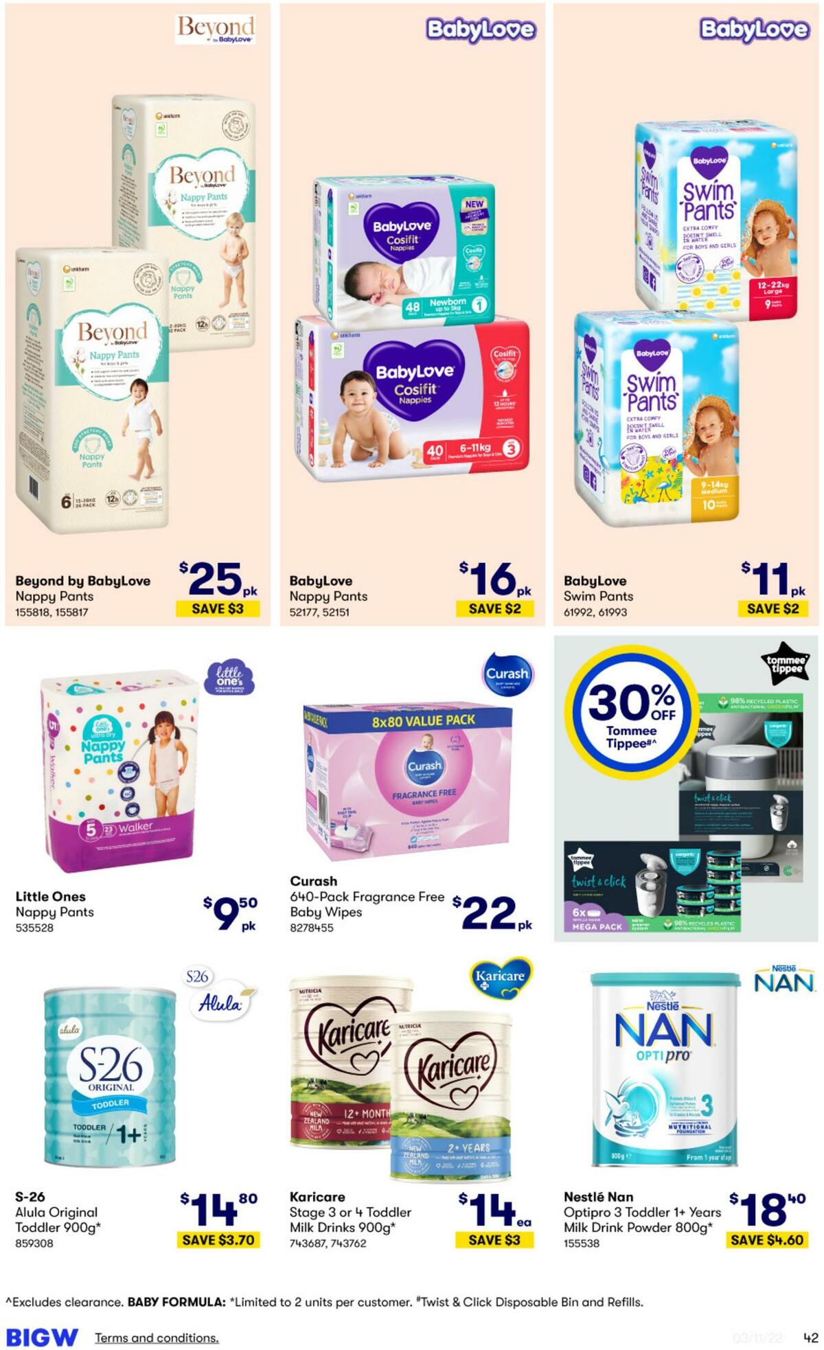 Big W Catalogues from 3 November