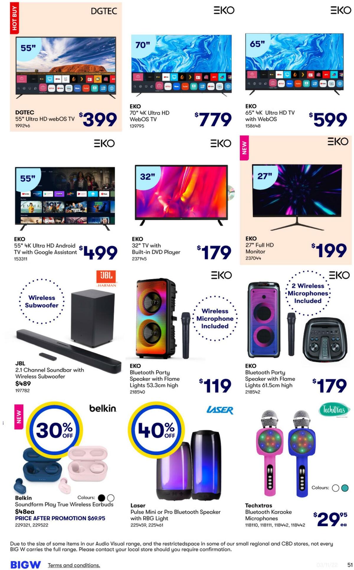 Big W Catalogues from 3 November