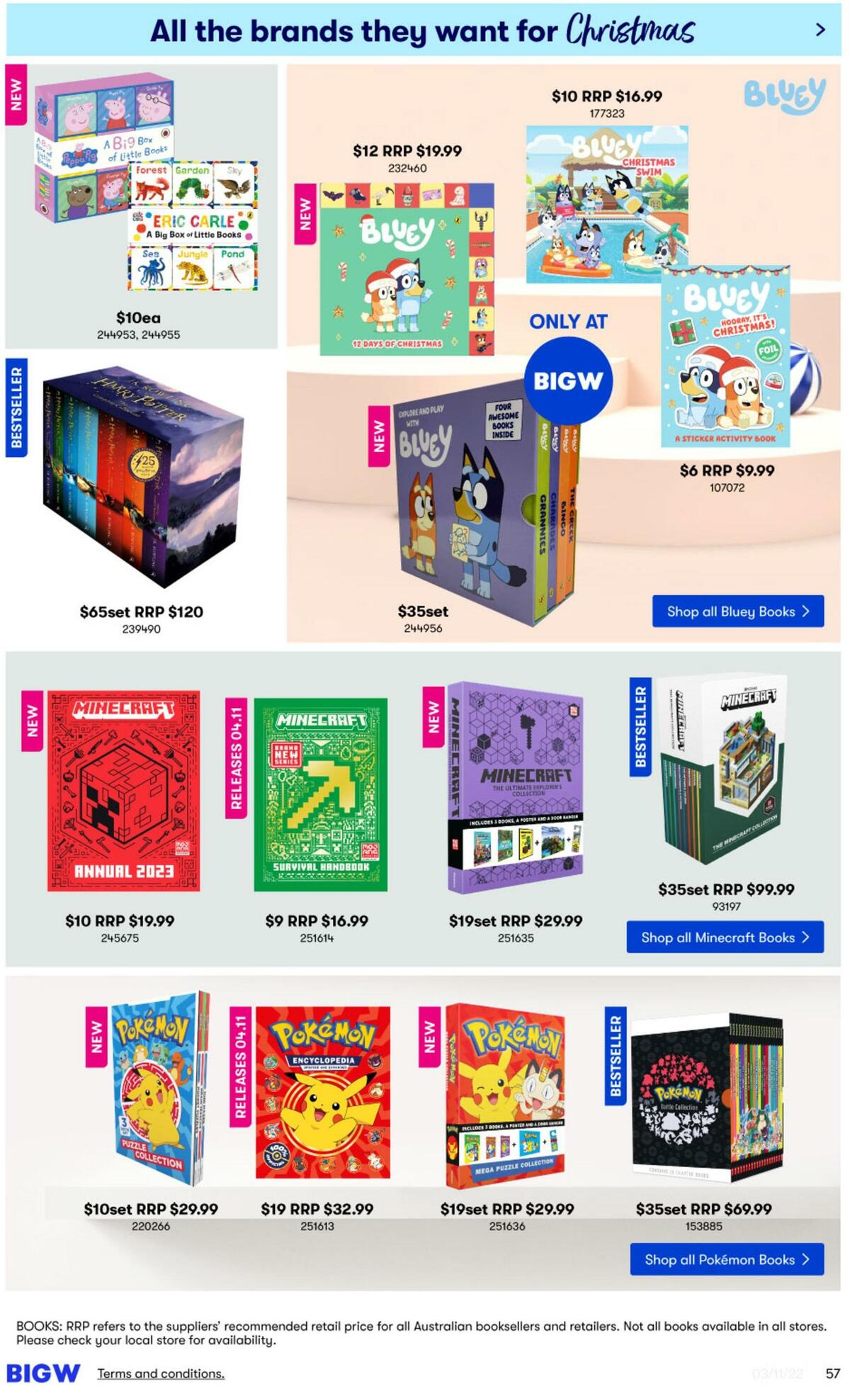 Big W Catalogues from 3 November