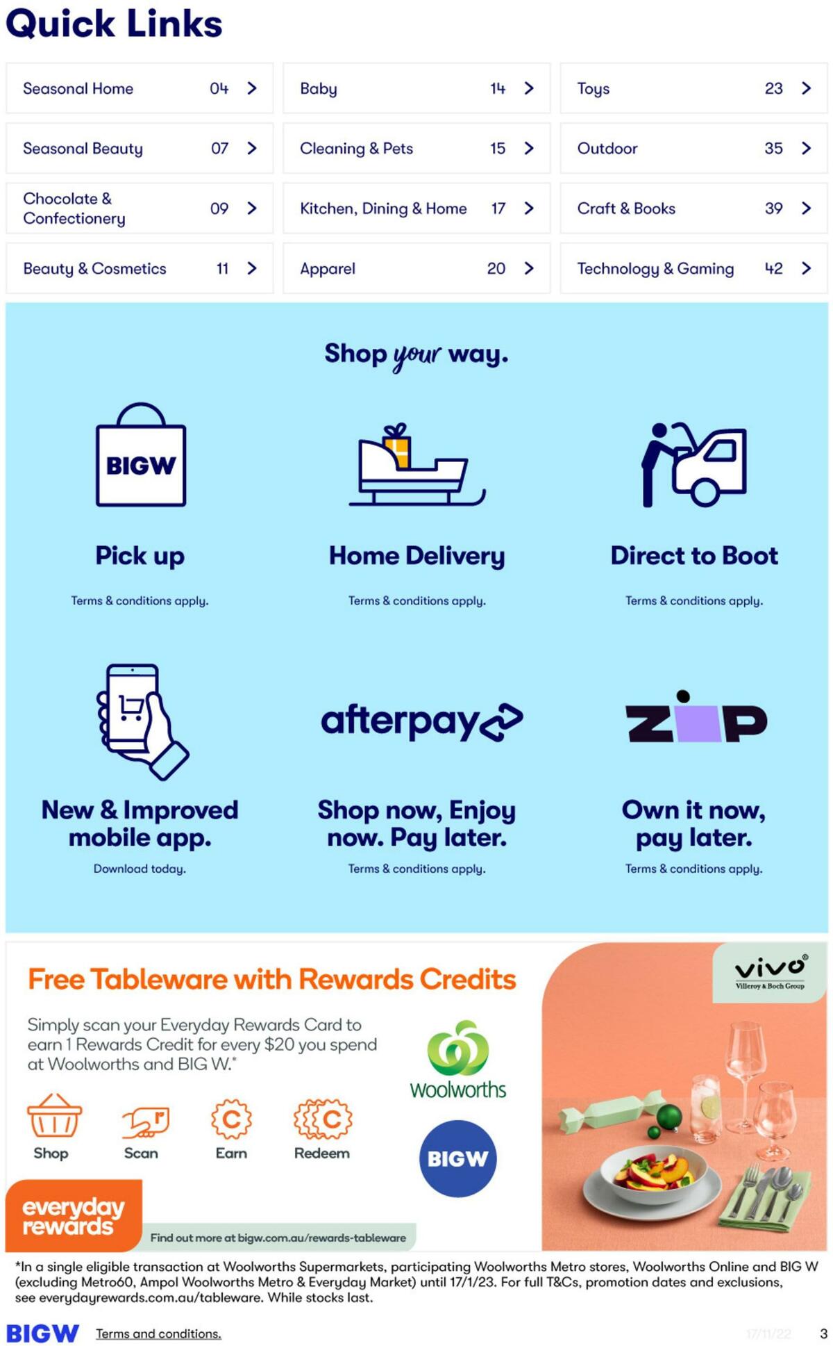 Big W Catalogues from 17 November