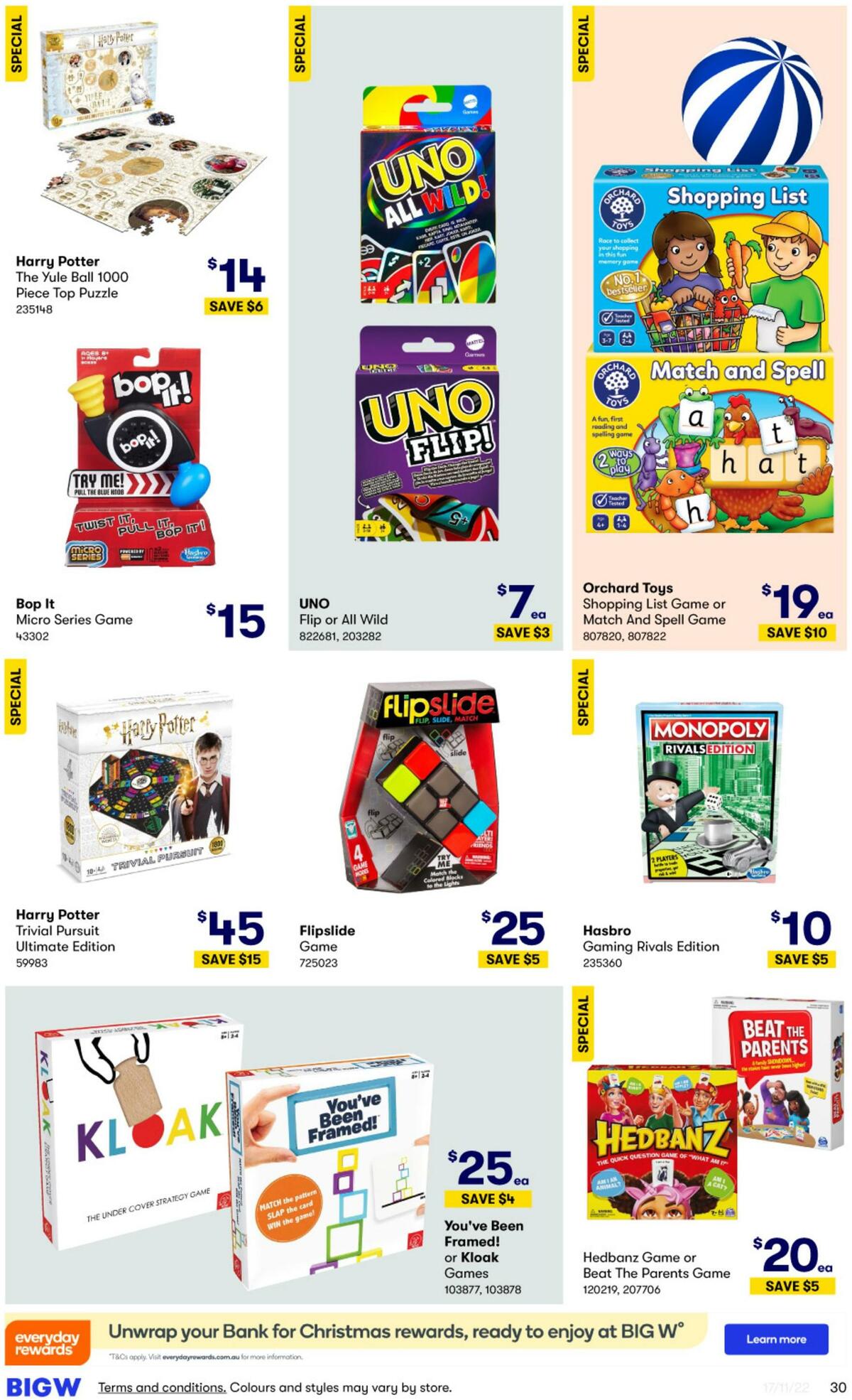 Big W Catalogues from 17 November
