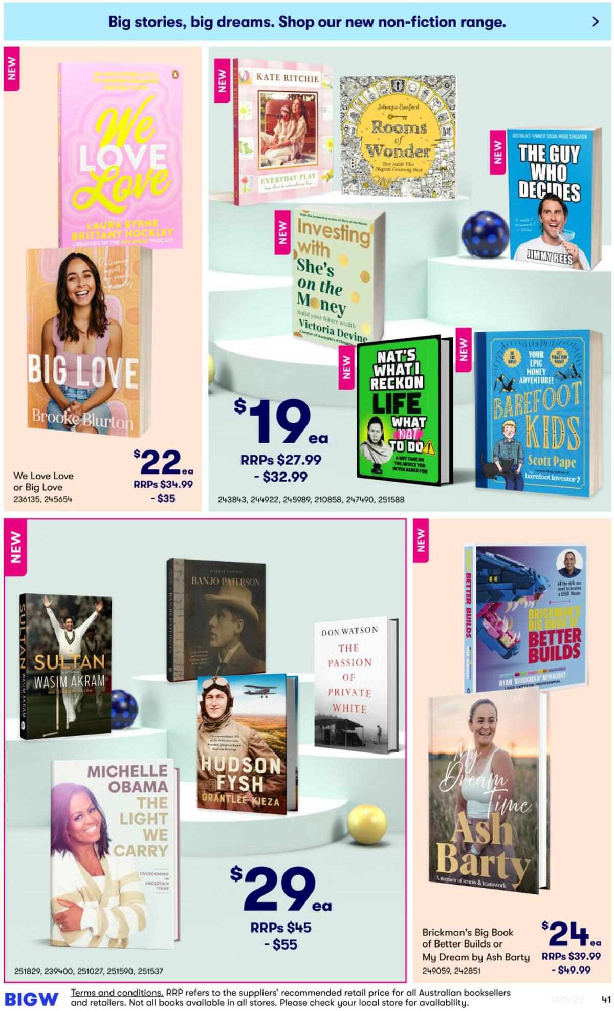 Big W Catalogues from 17 November