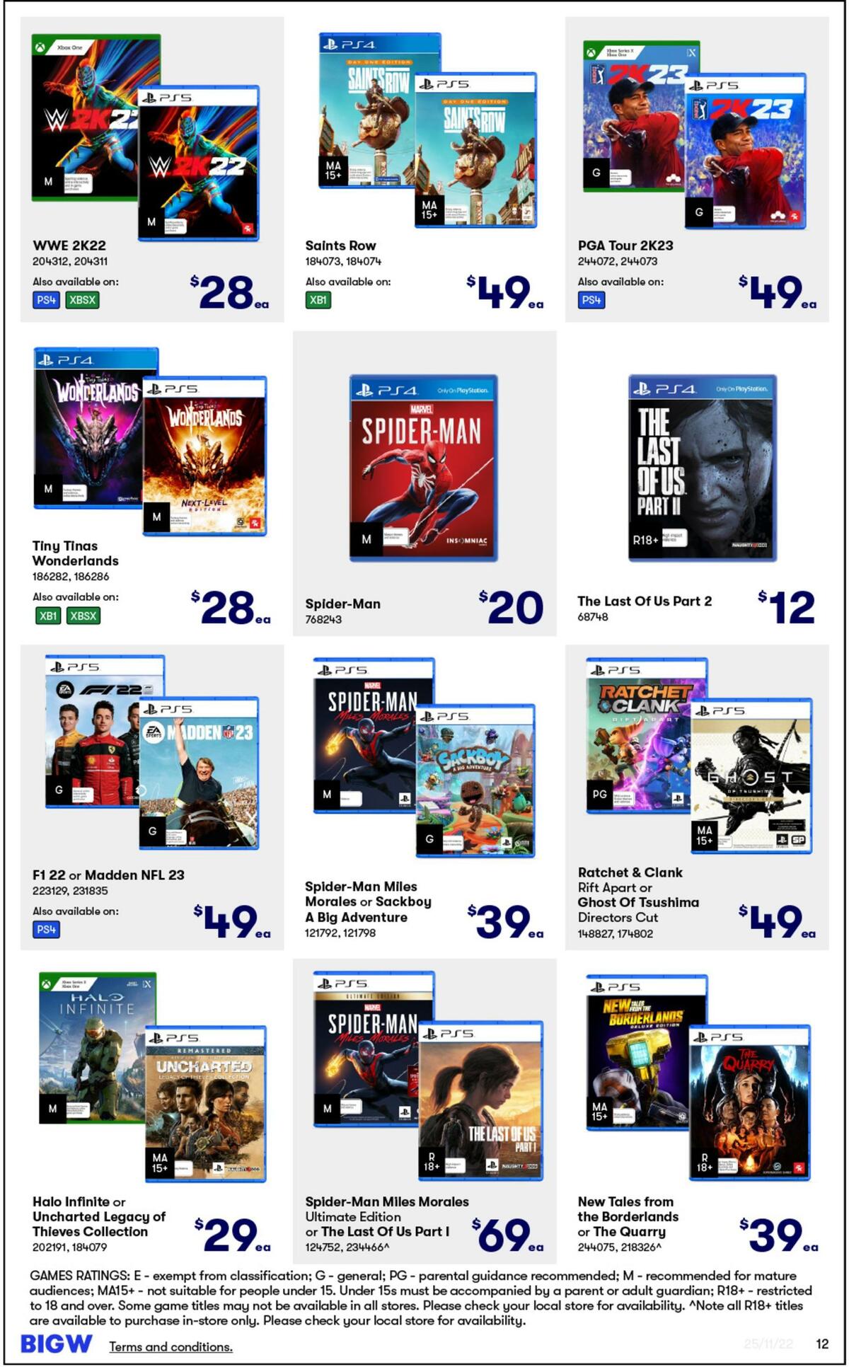 Big W Catalogues from 22 November