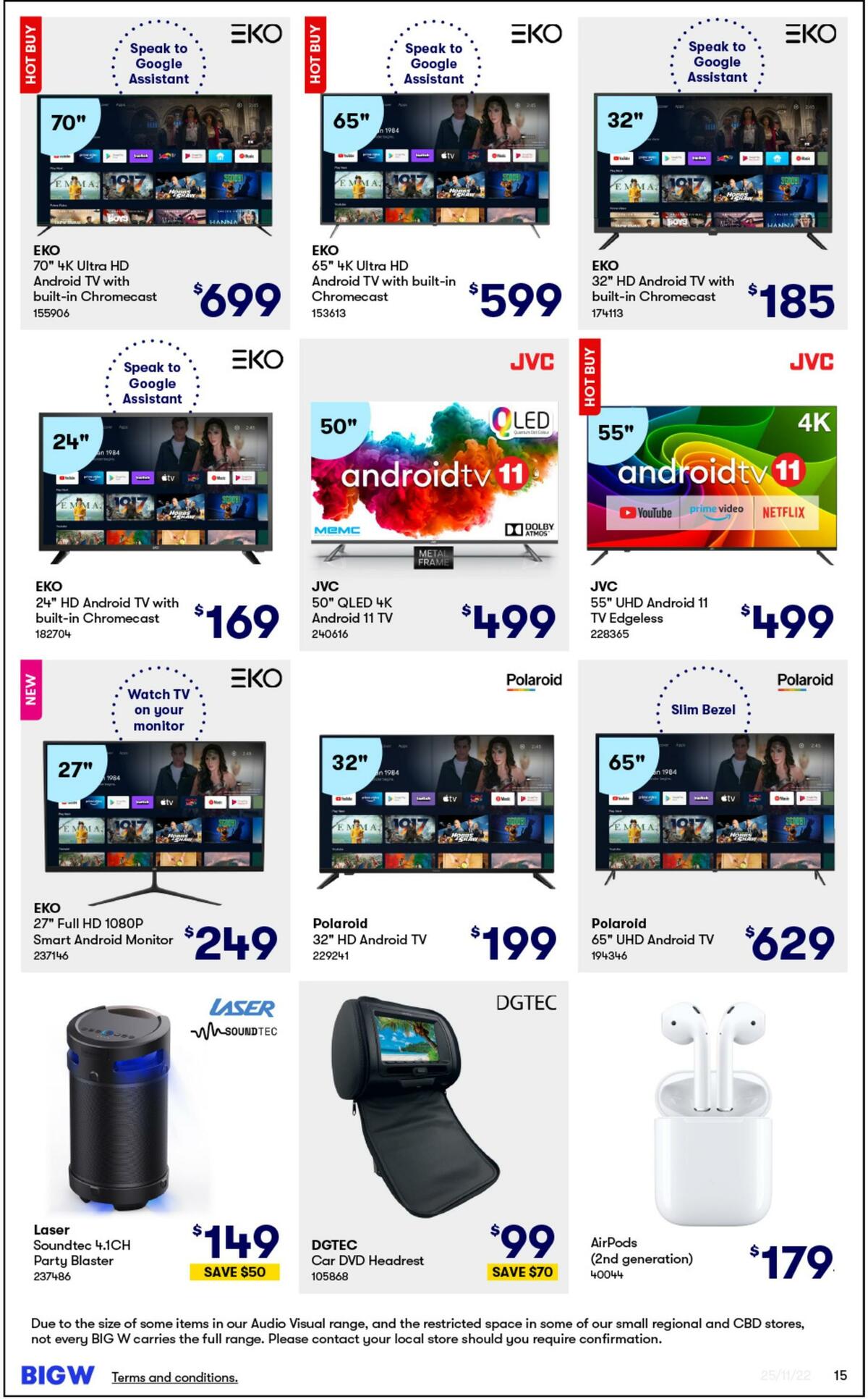 Big W Catalogues from 22 November