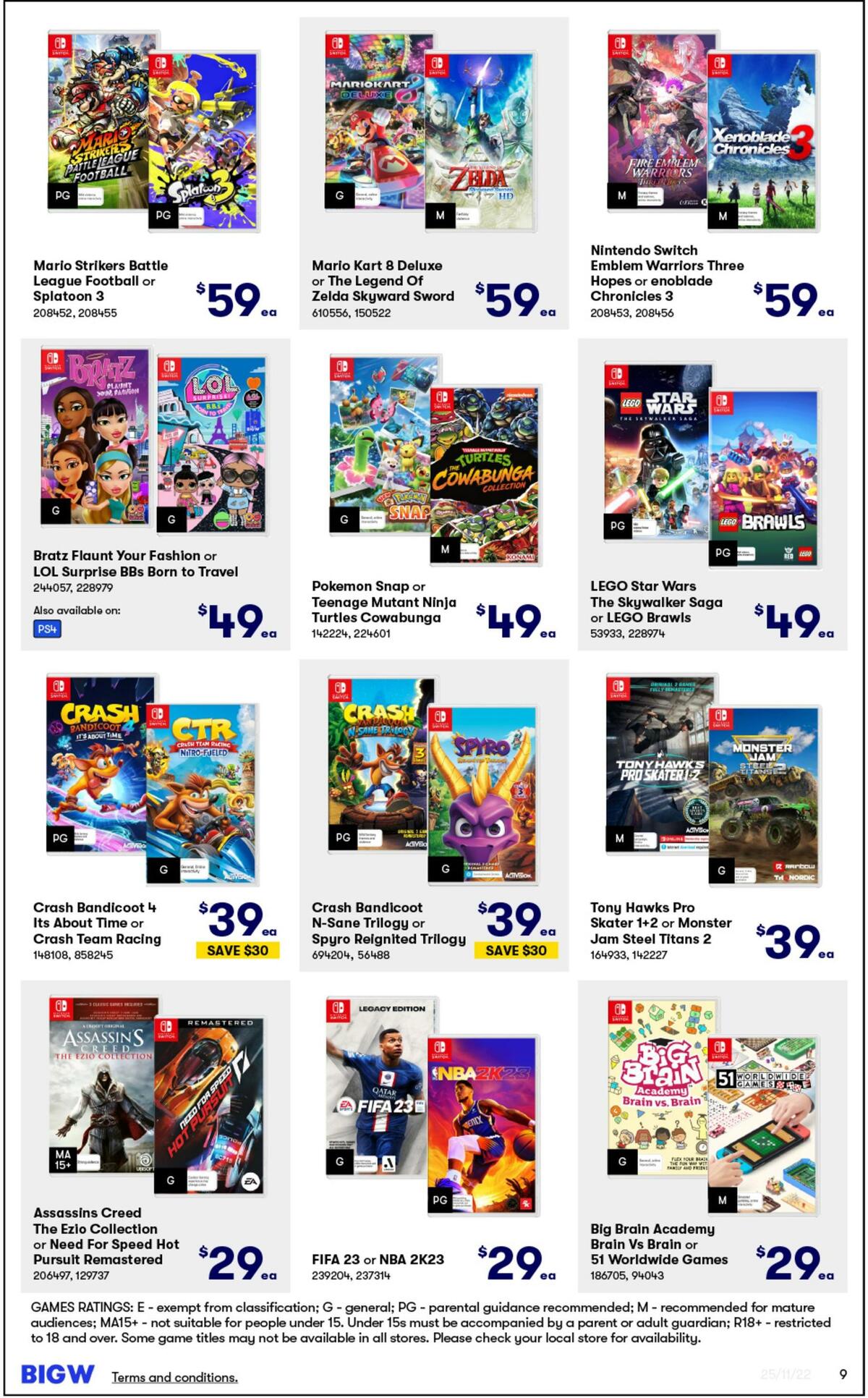 Big W Catalogues from 22 November