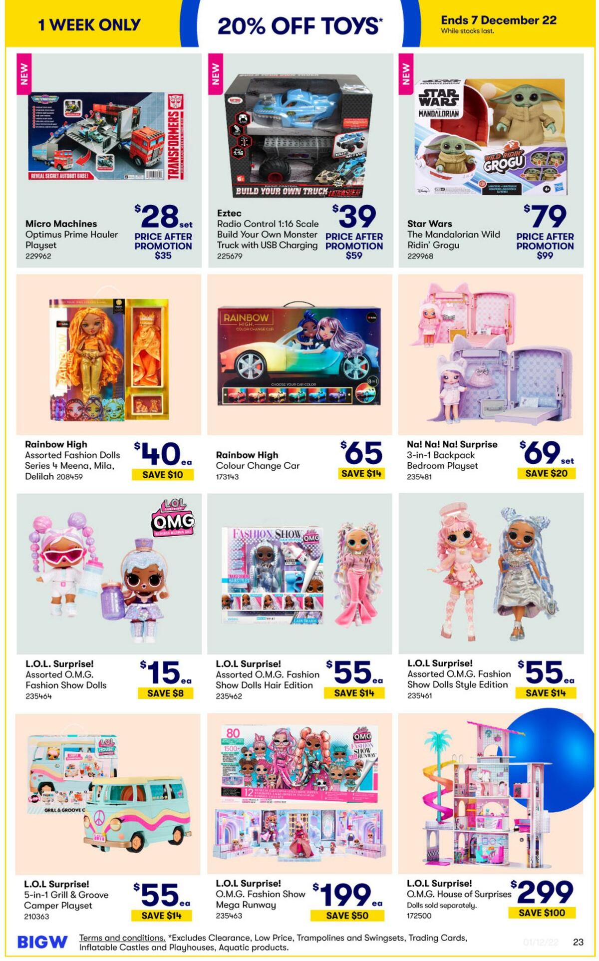 Big W Catalogues from 1 December