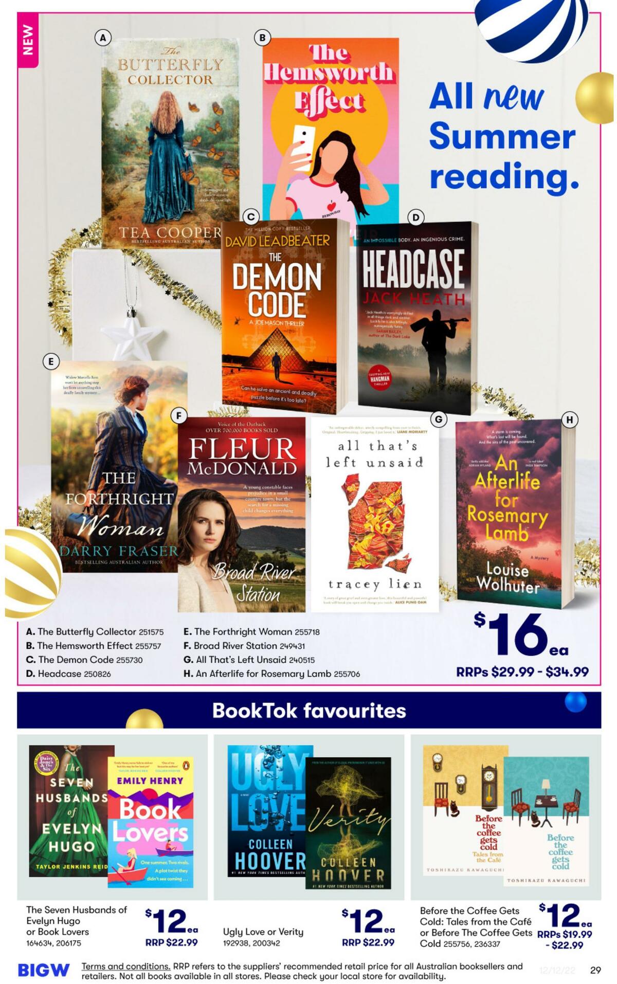 Big W Catalogues from 1 December