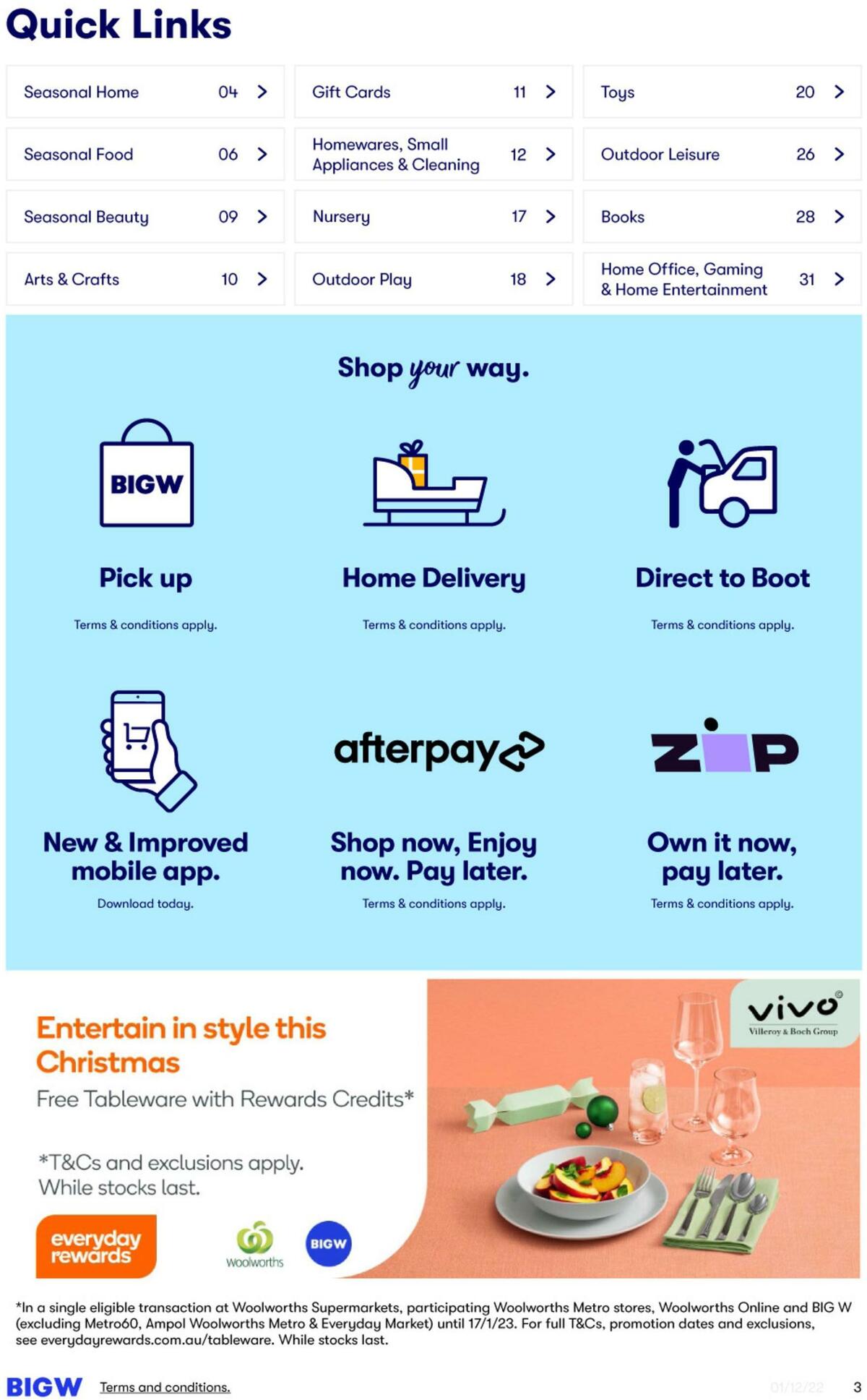 Big W Catalogues from 1 December