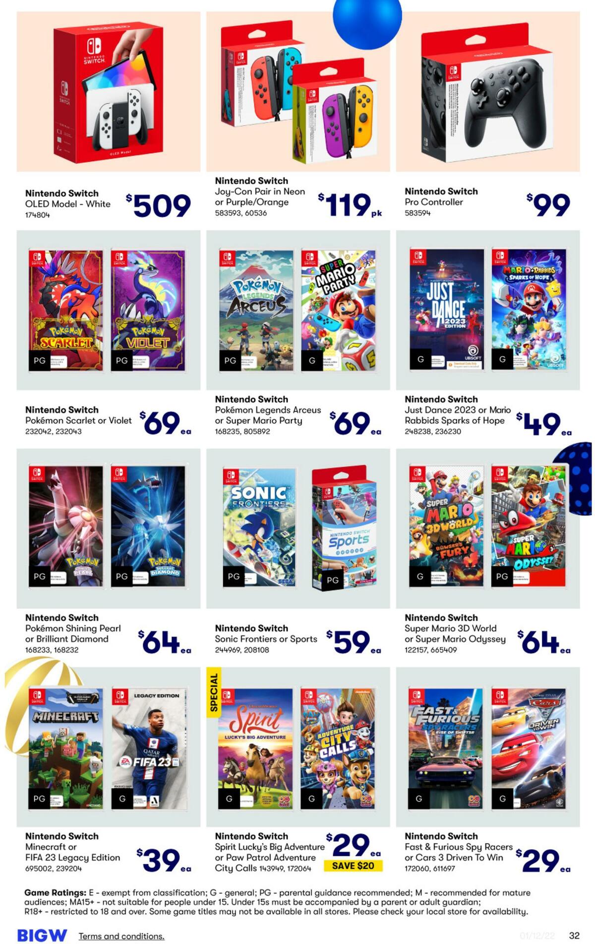 Big W Catalogues from 1 December
