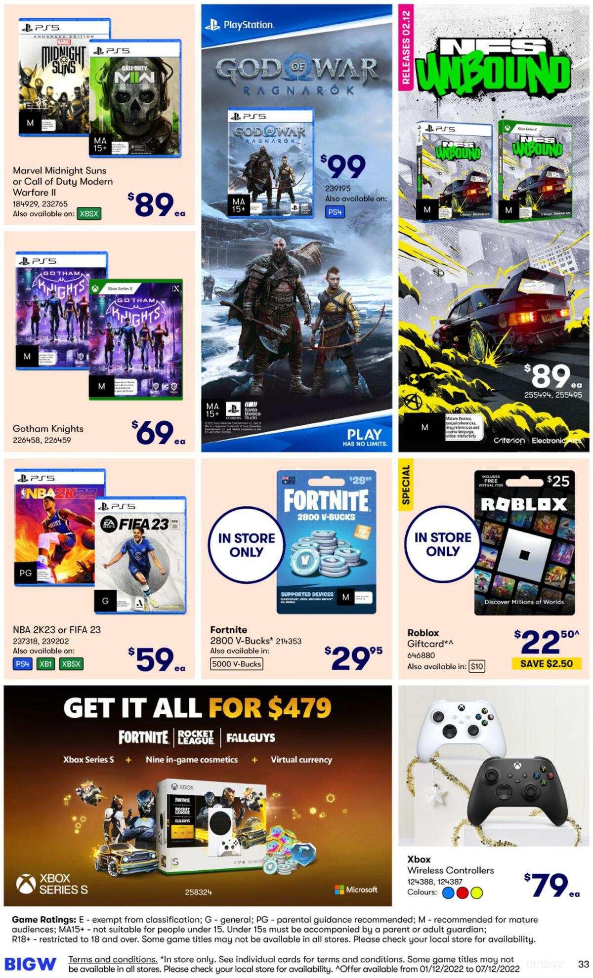 Big W Catalogues from 1 December