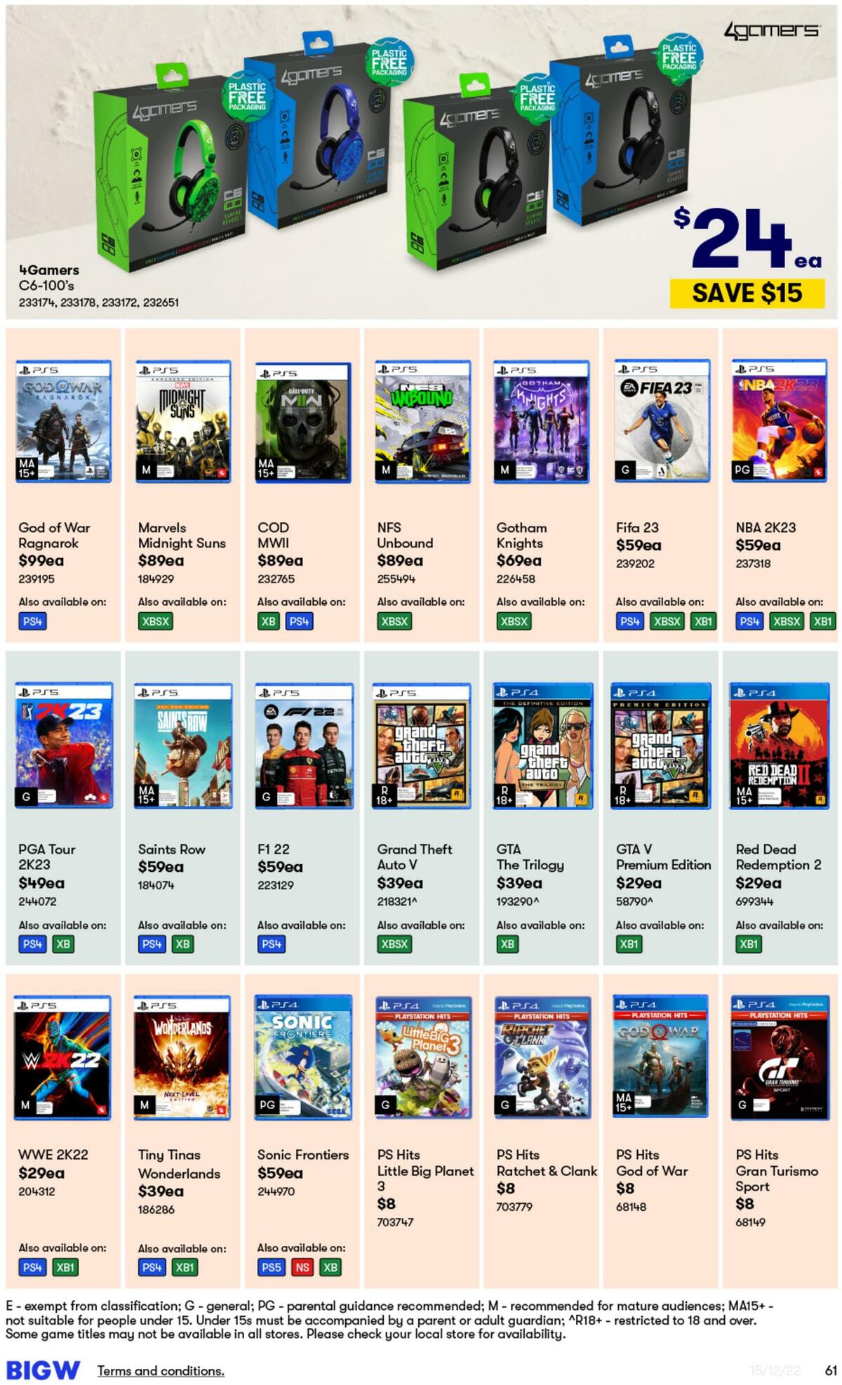 Big W Catalogues from 15 December