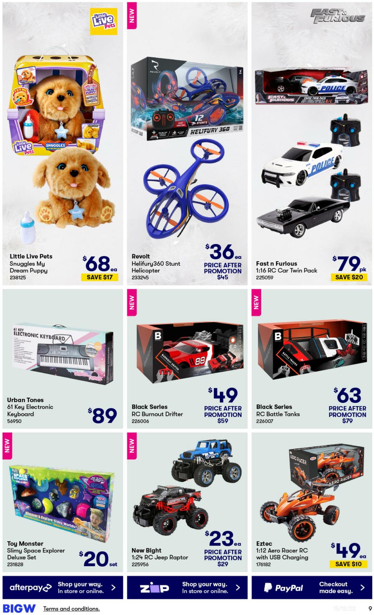 Big W Catalogues from 15 December