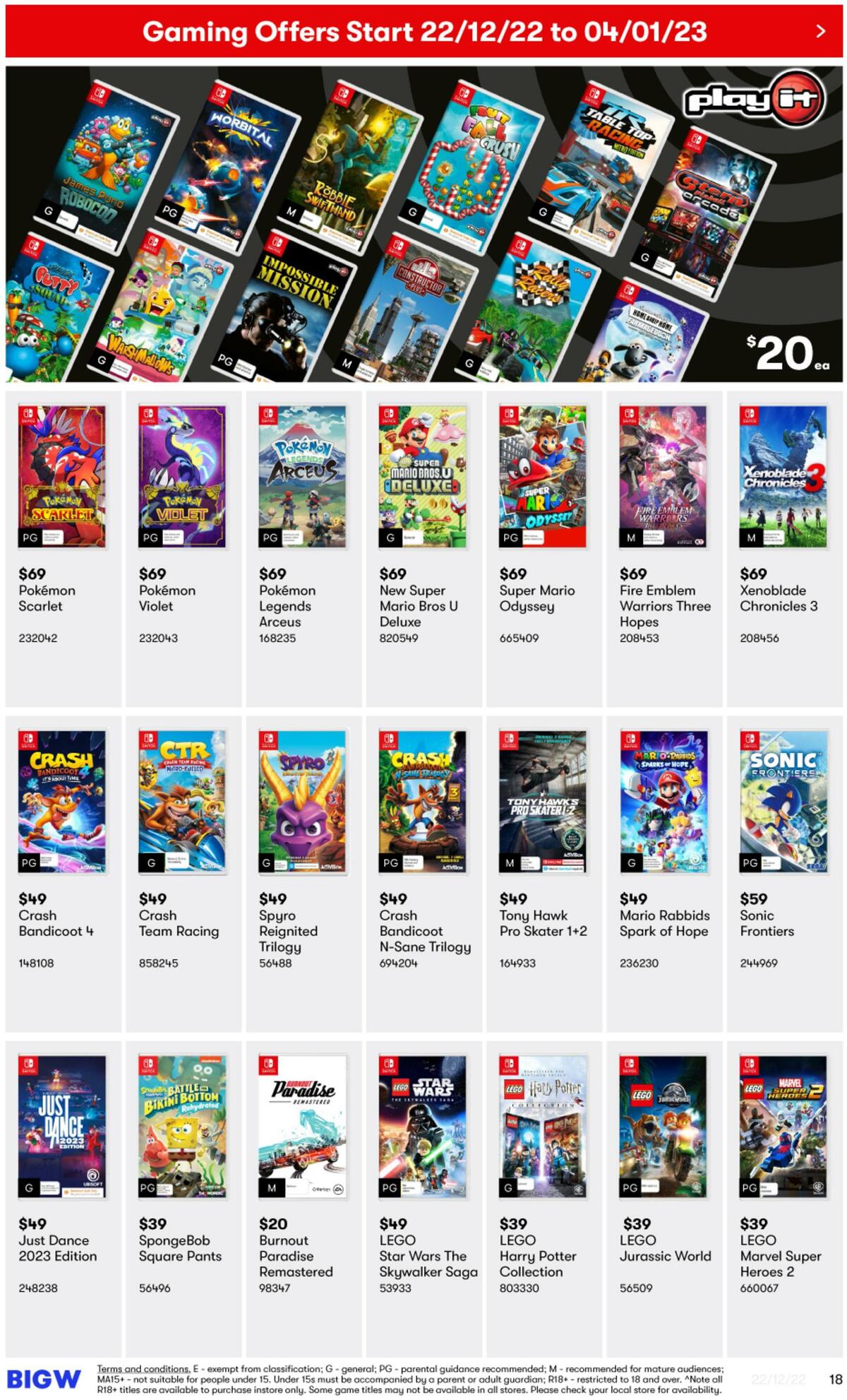 Big W Catalogues from 19 December