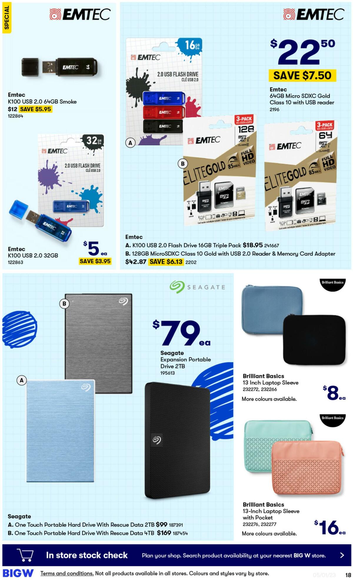 Big W Catalogues from 5 January