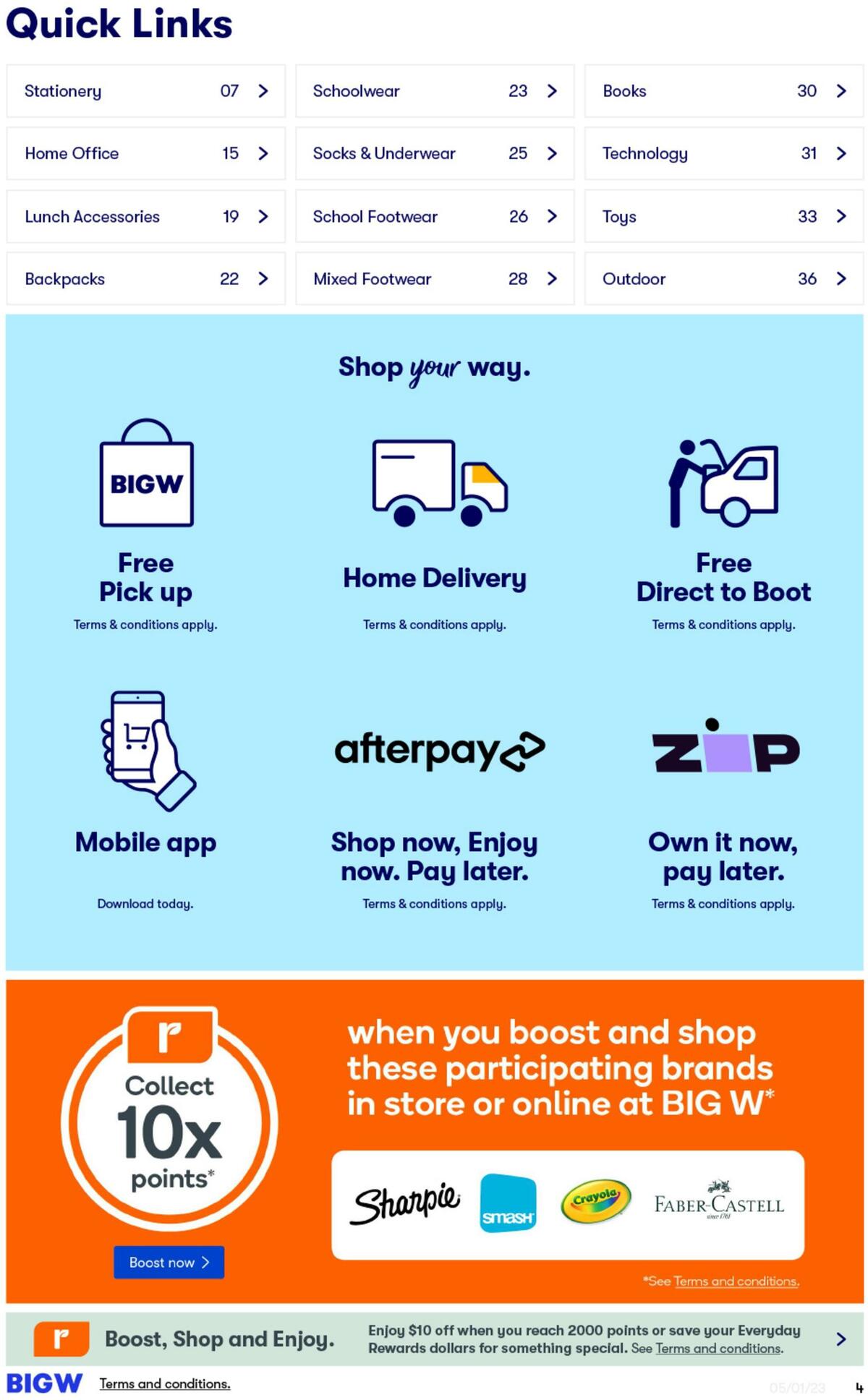 Big W Catalogues from 5 January