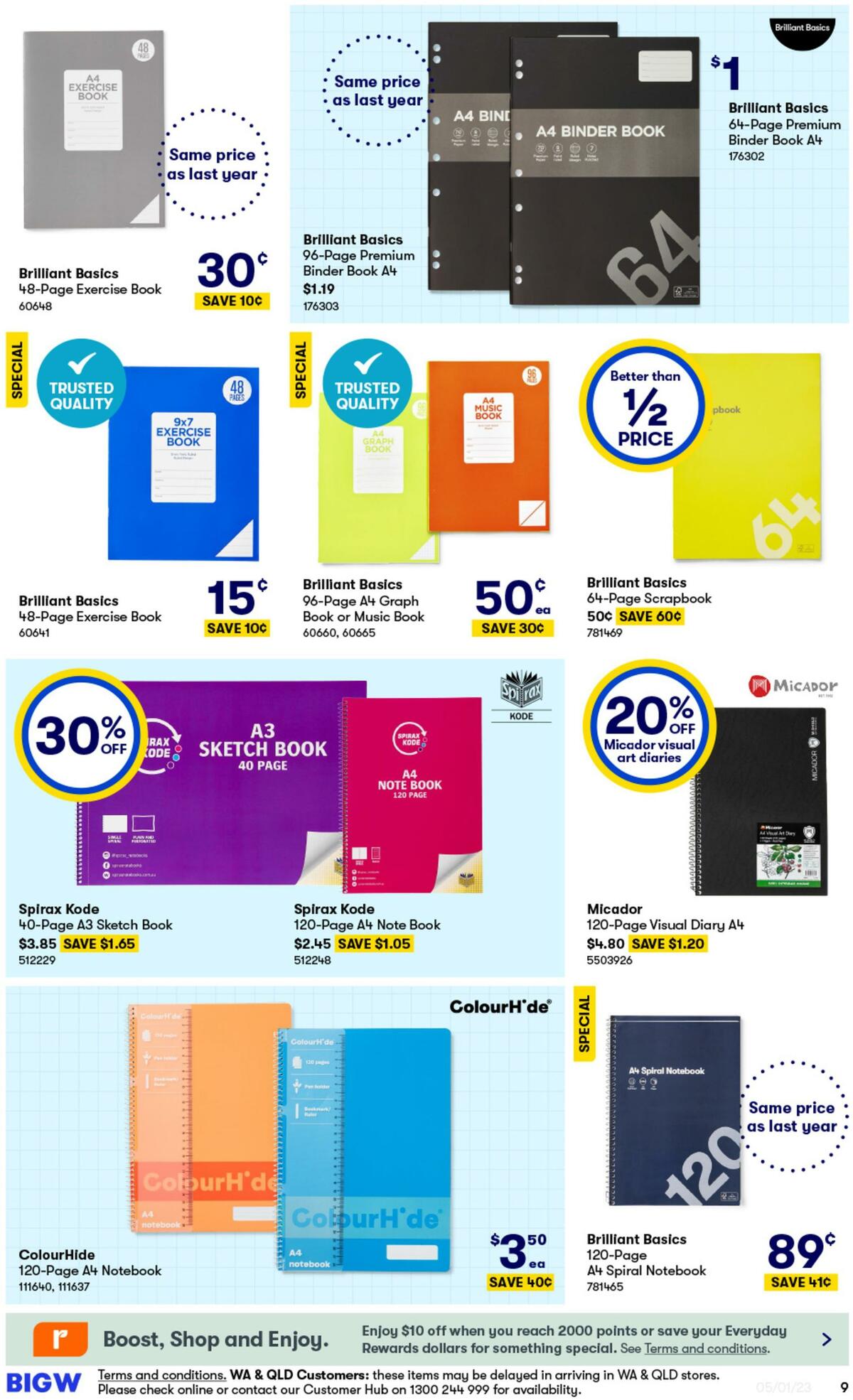 Big W Catalogues from 5 January