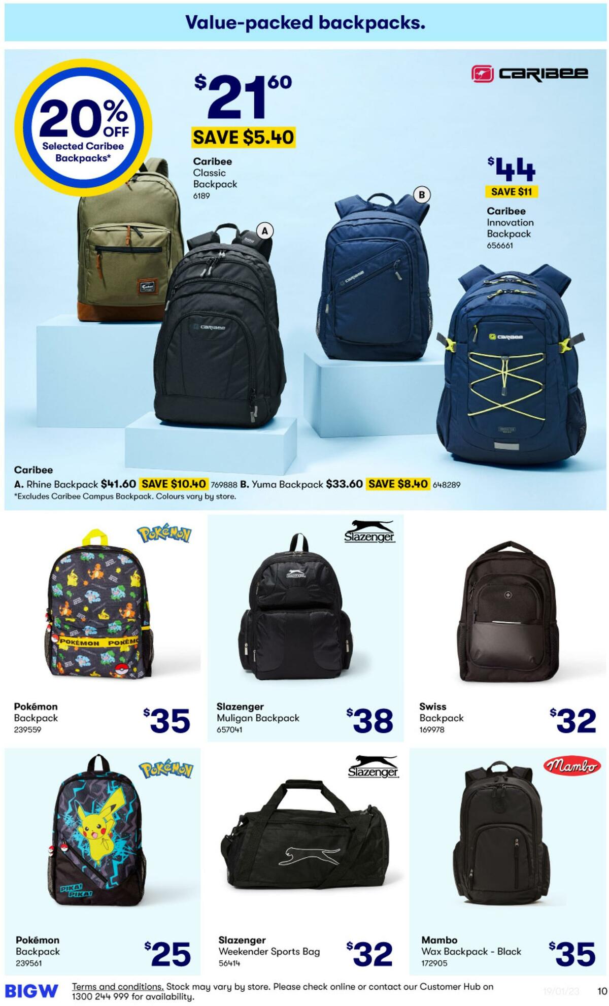 Big W Catalogues from 19 January