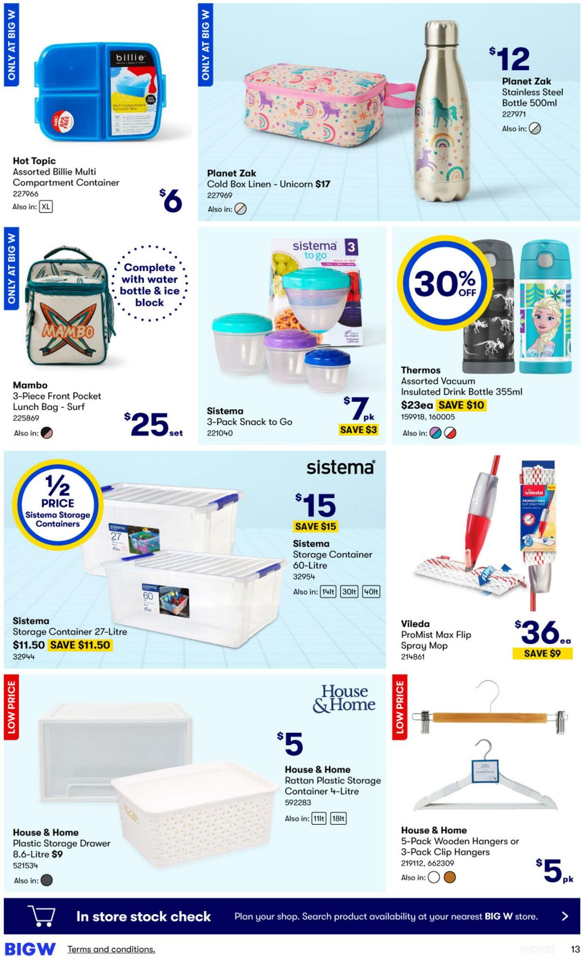 Big W Catalogues from 19 January