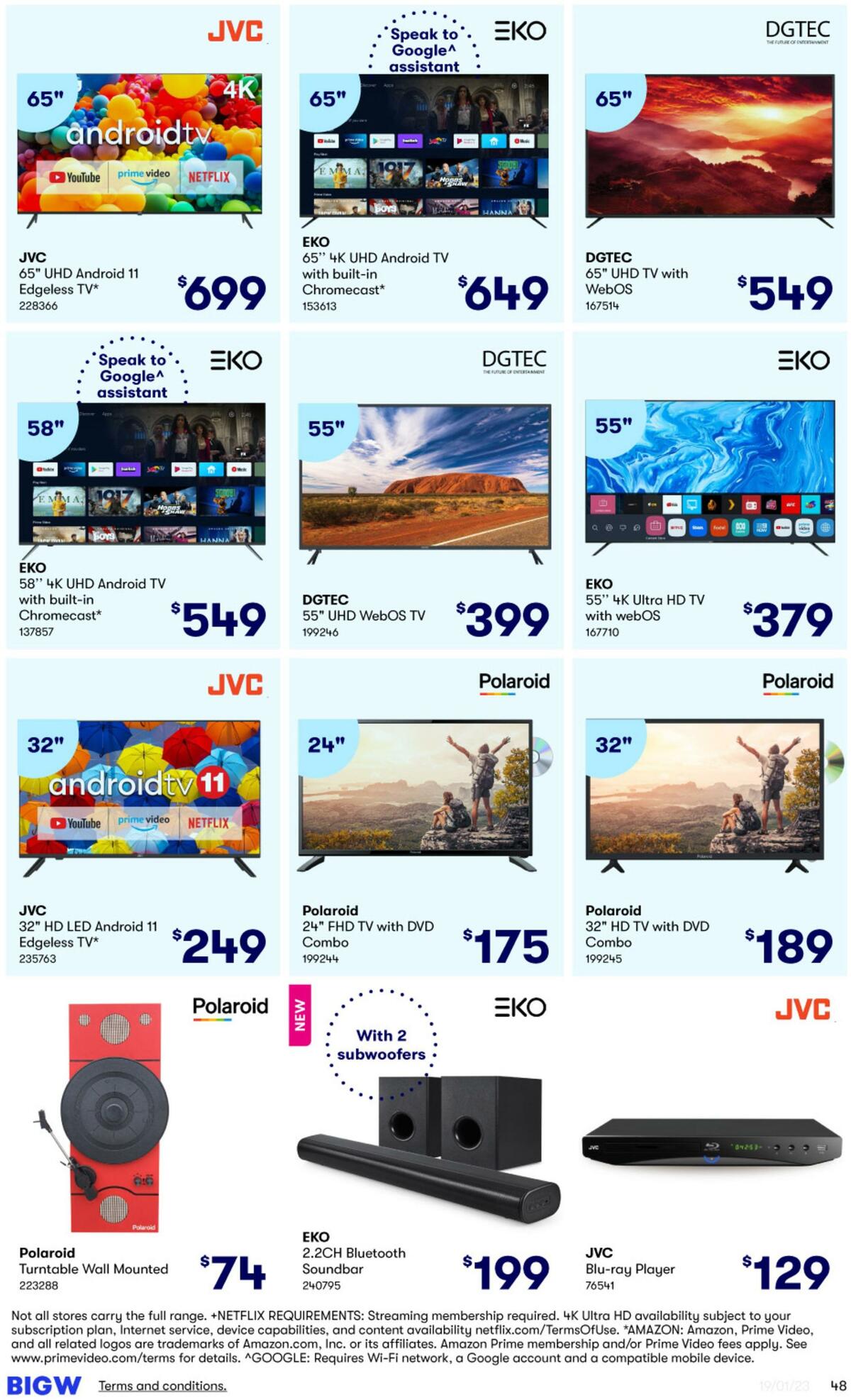 Big W Catalogues from 19 January