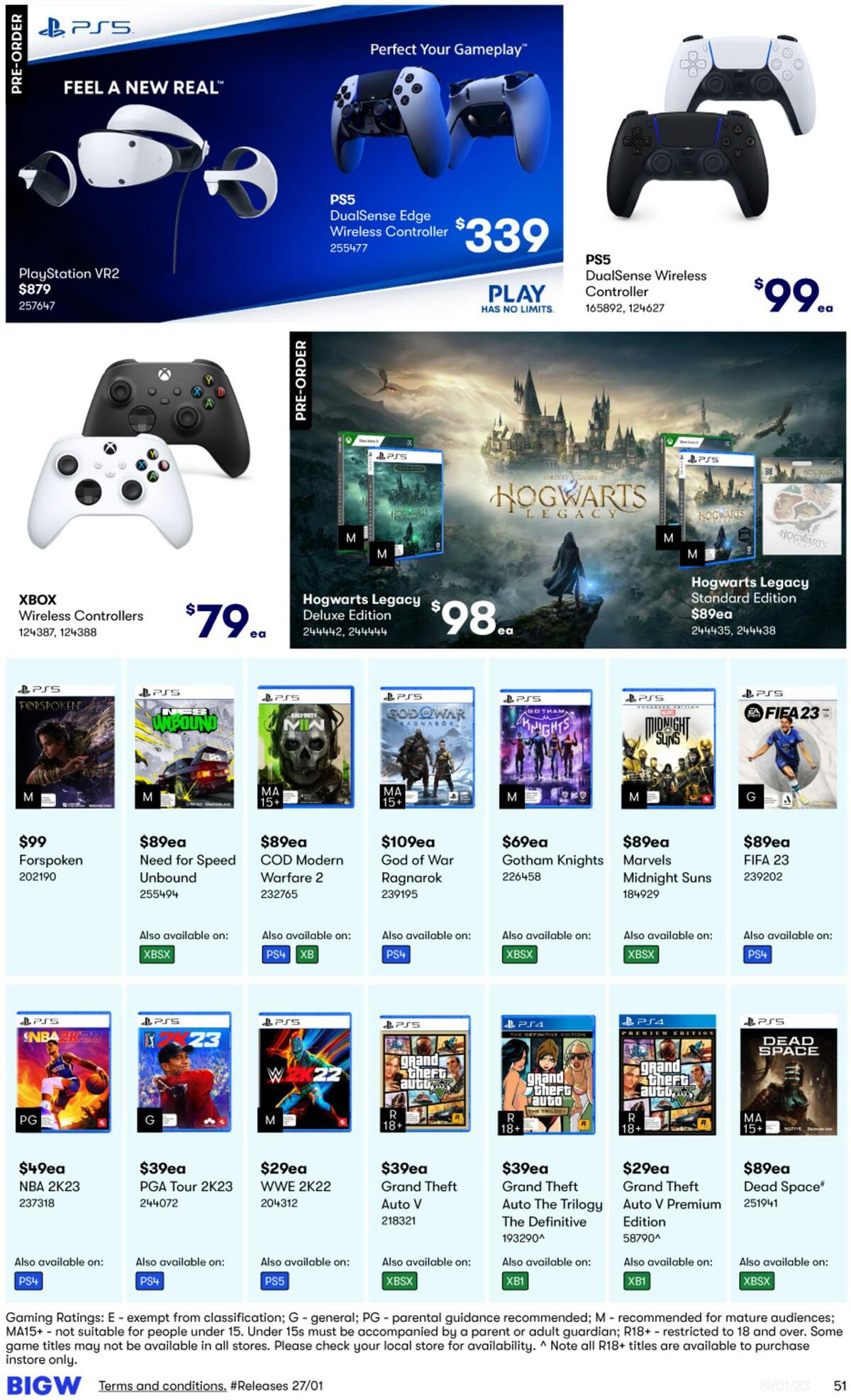 Big W Catalogues from 19 January