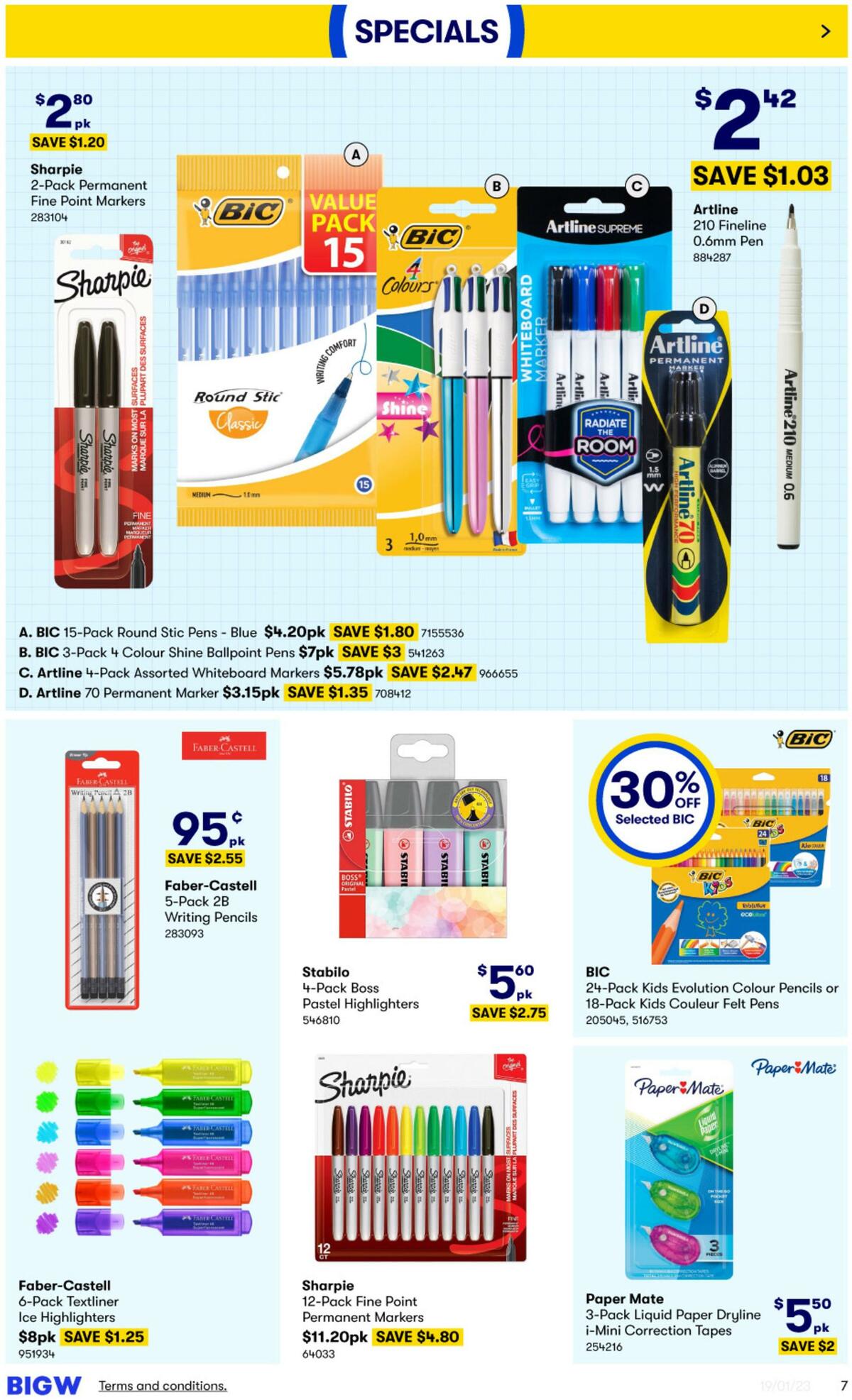 Big W Catalogues from 19 January