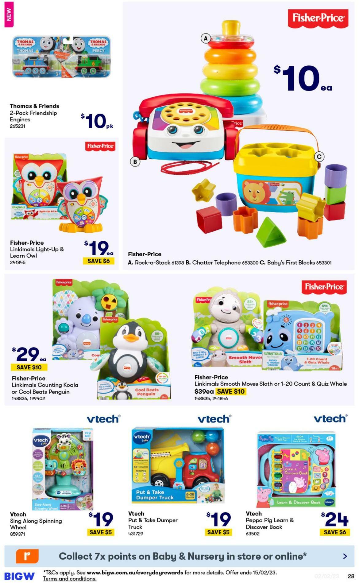 Big W Baby Catalogues from 2 February