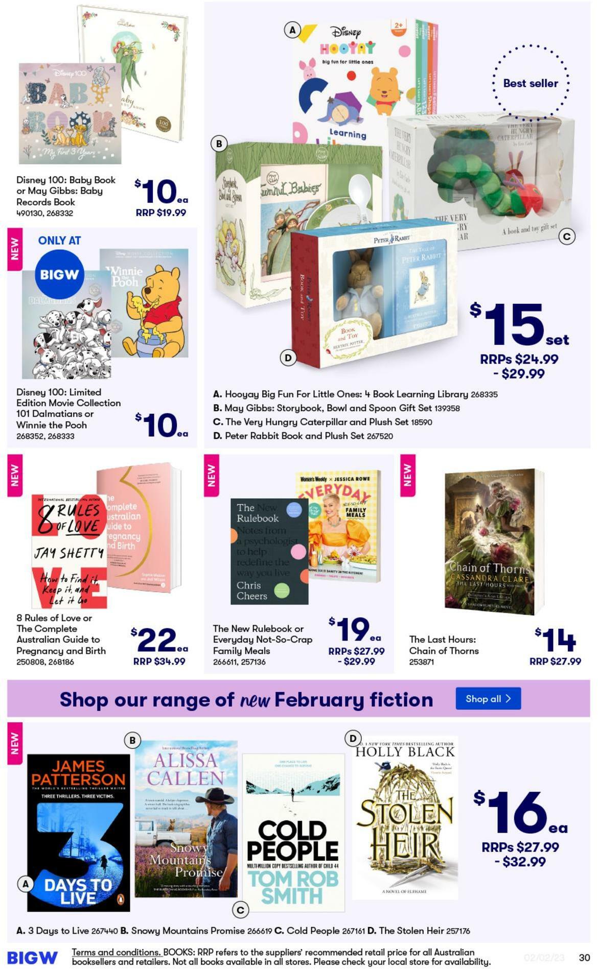 Big W Baby Catalogues from 2 February