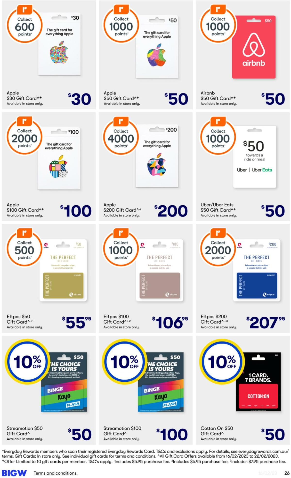 Big W Catalogues from 16 February