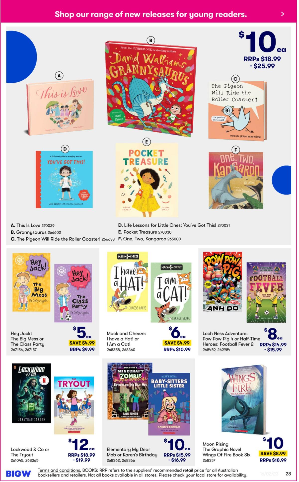 Big W Catalogues from 16 February