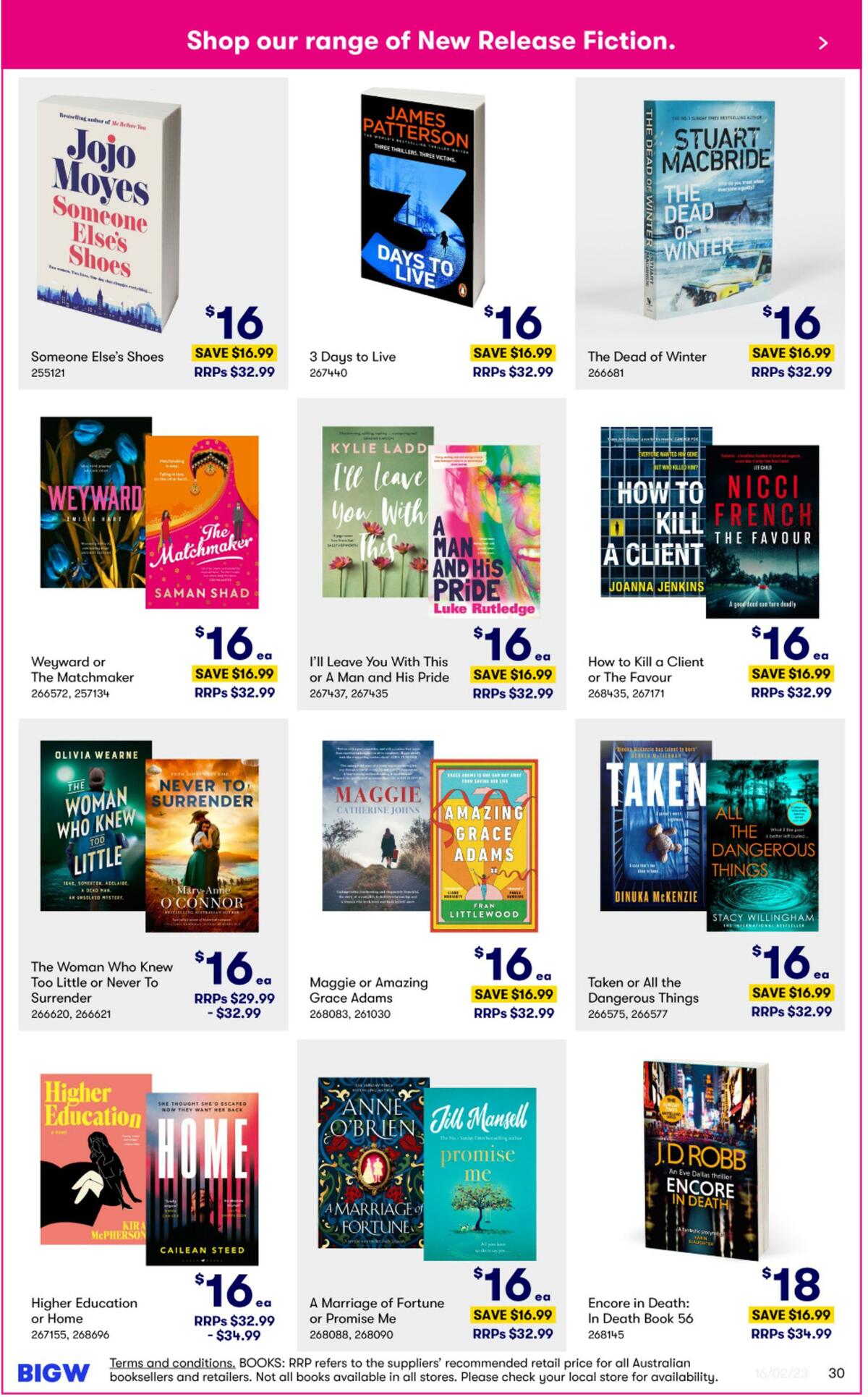Big W Catalogues from 16 February