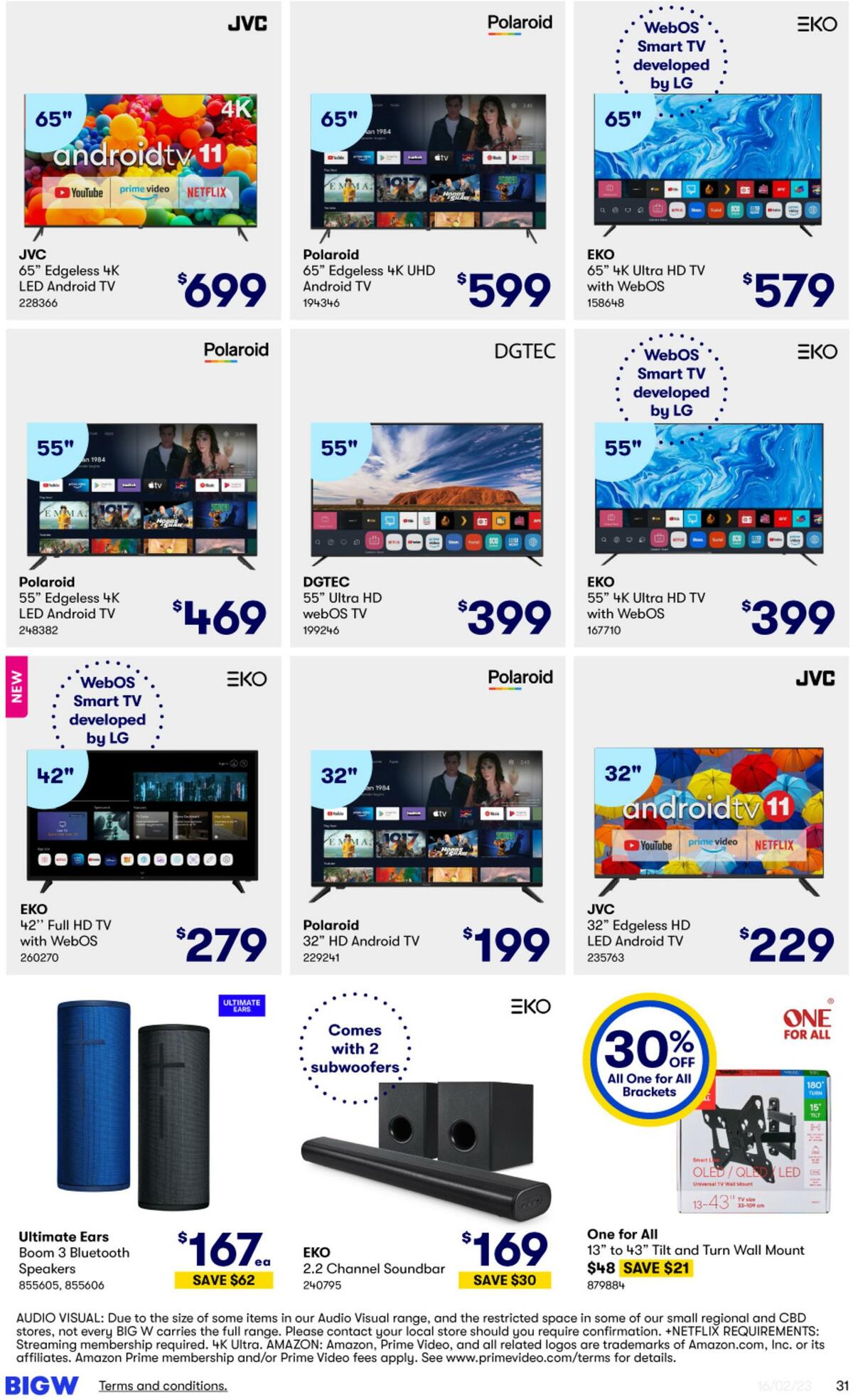 Big W Catalogues from 16 February