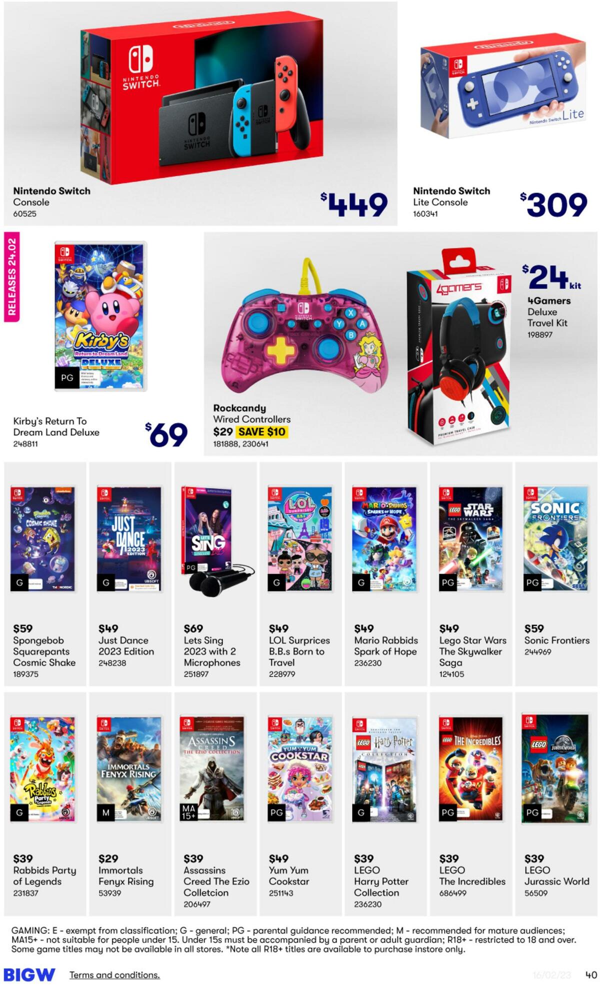 Big W Catalogues from 16 February