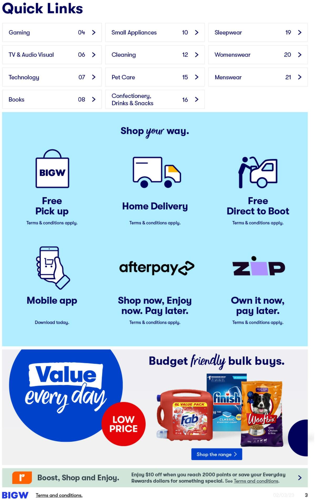 Big W Catalogues from 2 March