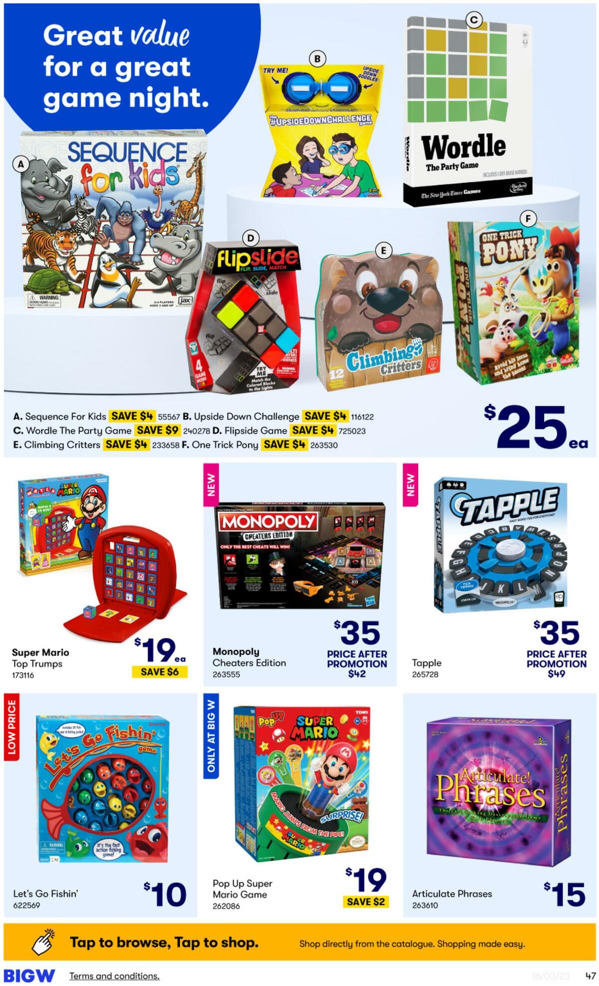 Big W Catalogues from 16 March