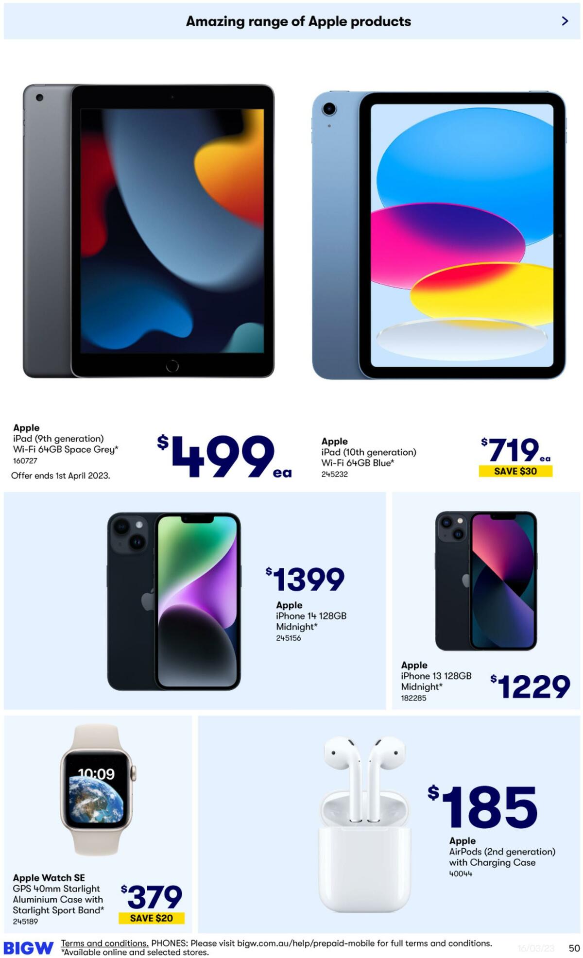 Big W Catalogues from 16 March