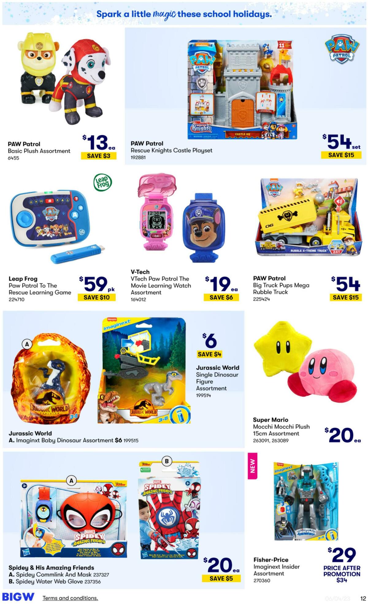 Big W Catalogues from 6 April