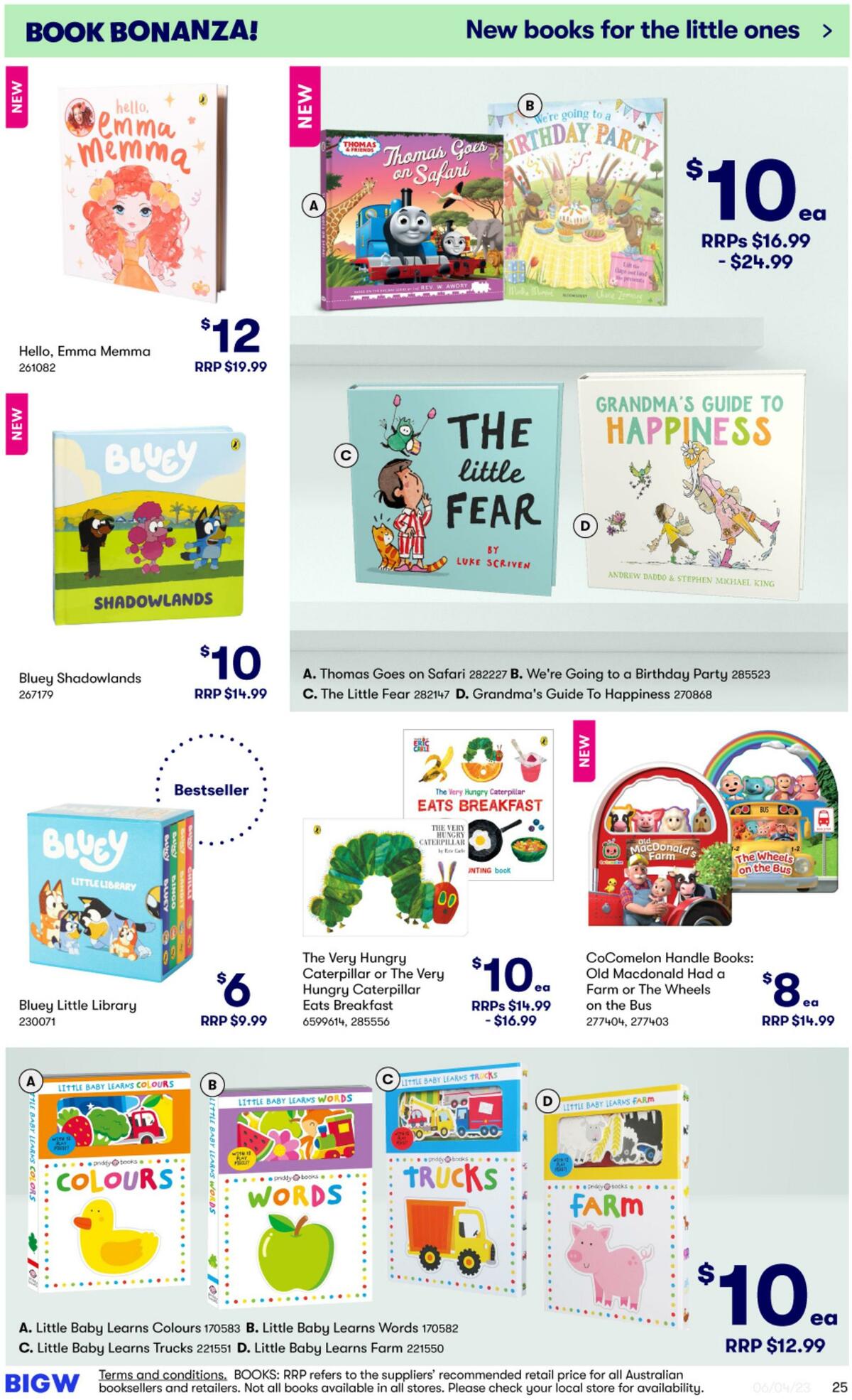 Big W Catalogues from 6 April