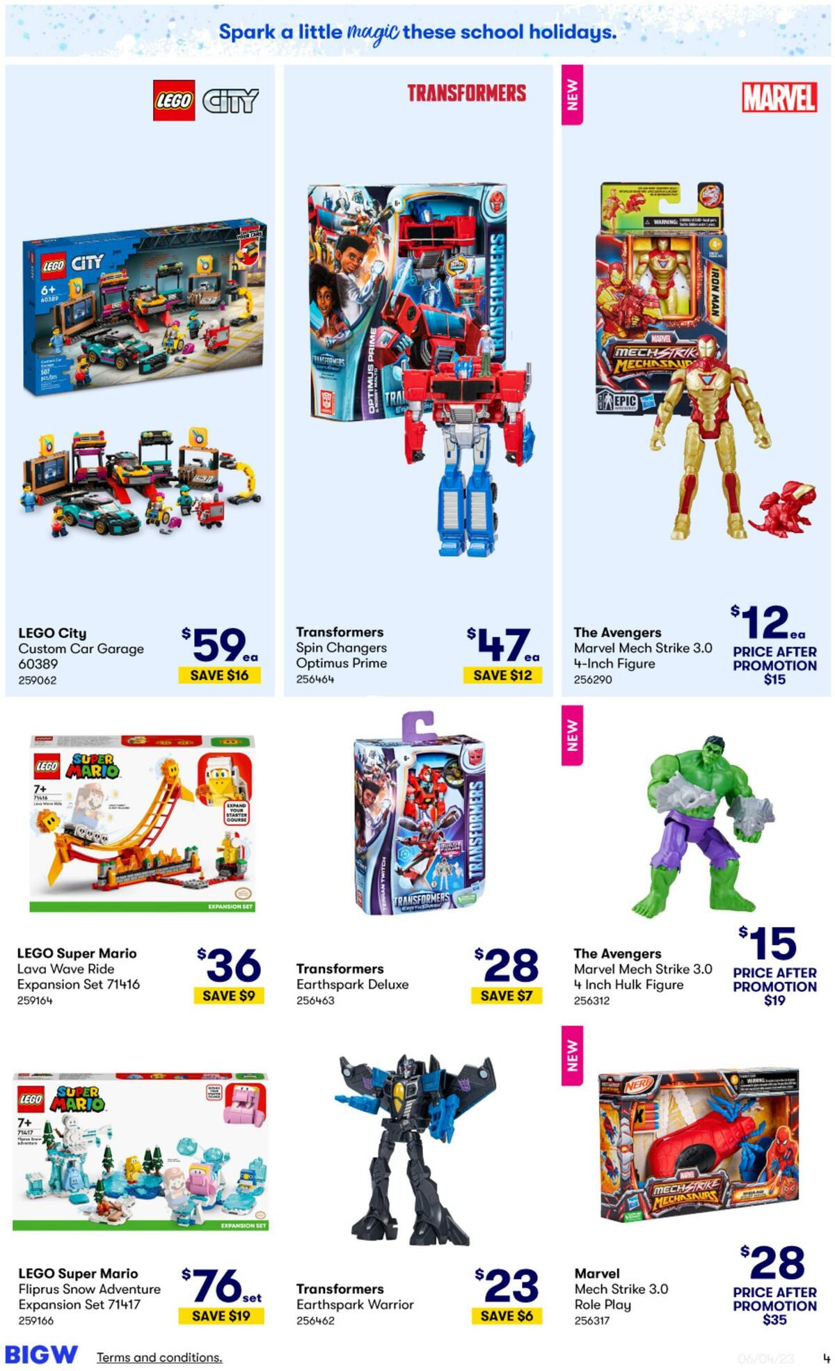 Big W Catalogues from 6 April